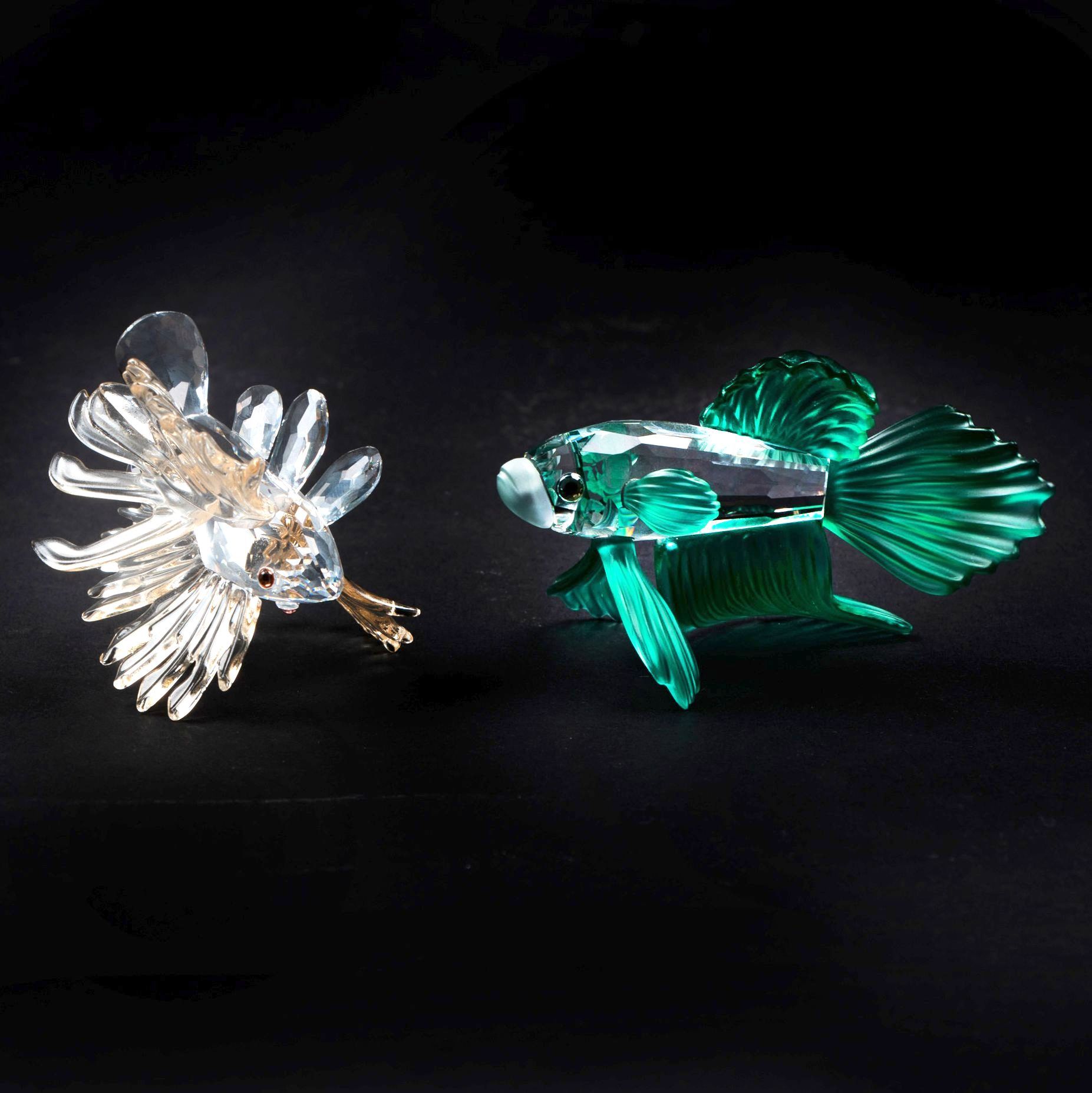 Swarovski Crystal "South Sea" Fish Figurines