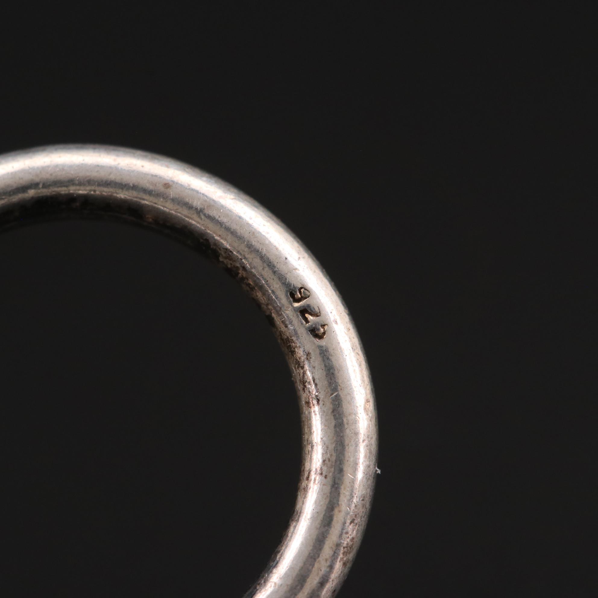 Italian Sterling Silver Serpentine and Lapis Lazuli Bracelets