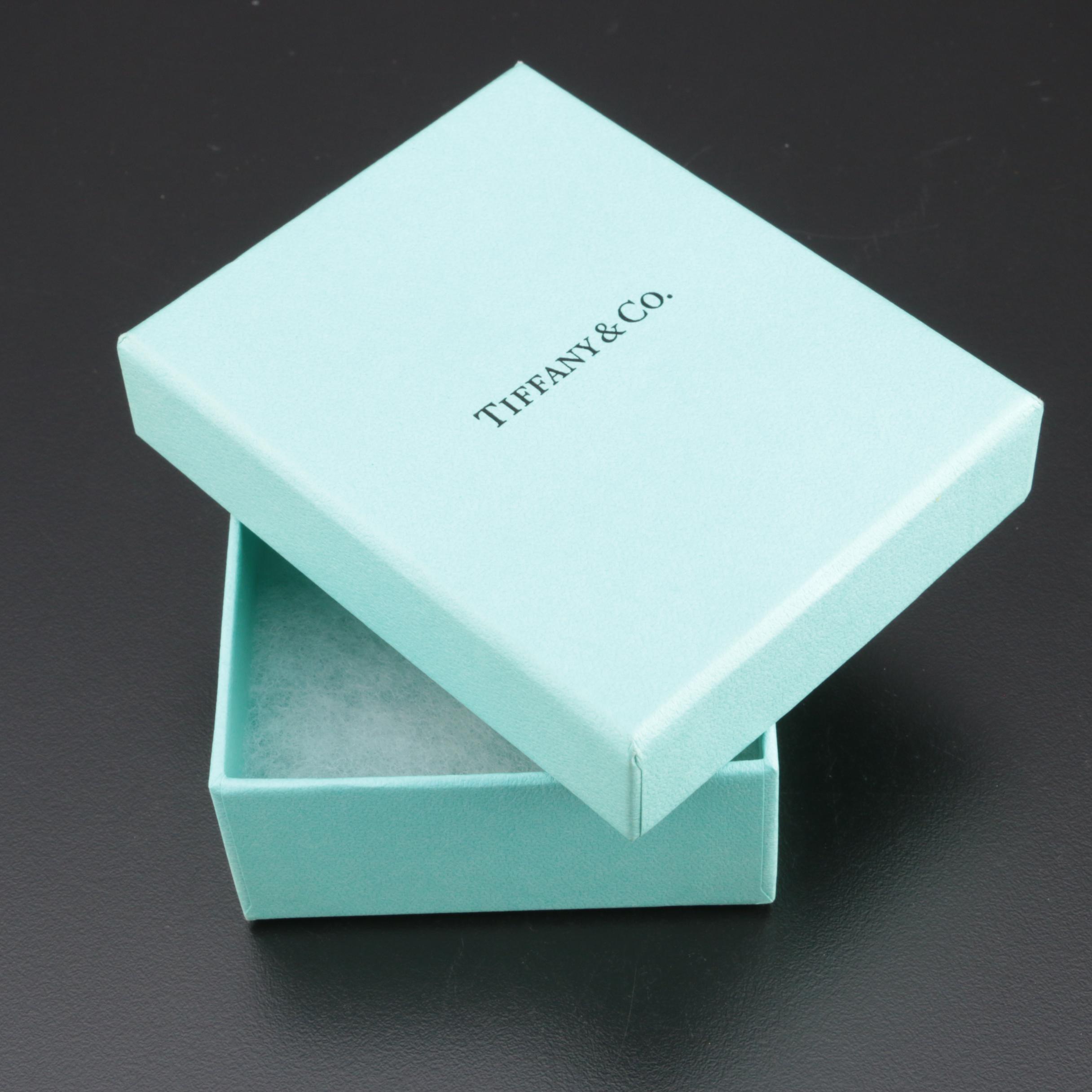 Tiffany & Co. "Return to Tiffany" Sterling Silver Key Ring with Original Box