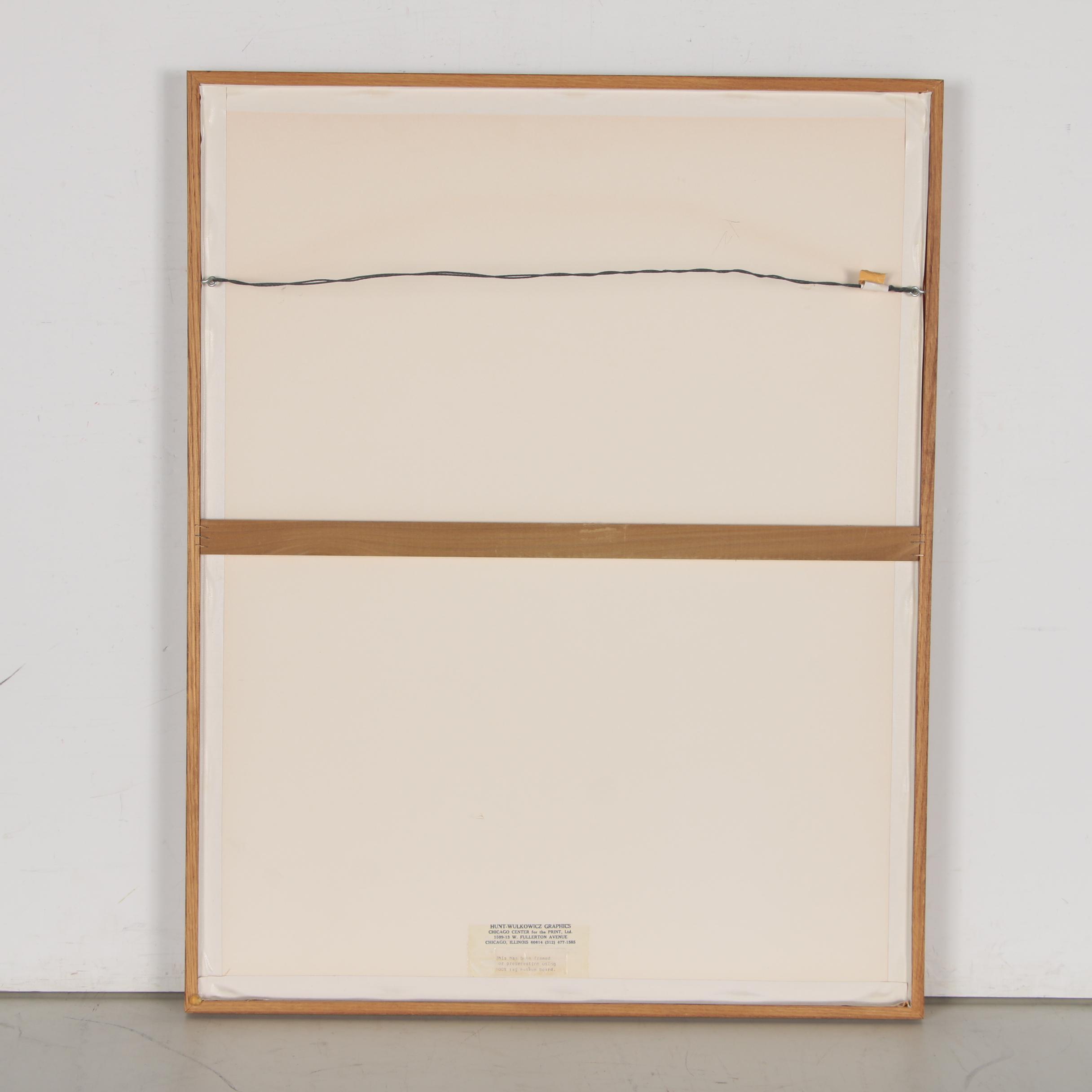 Susan Hunt-Wulkowicz Hand-Colored Lithograph "An Early Spring"