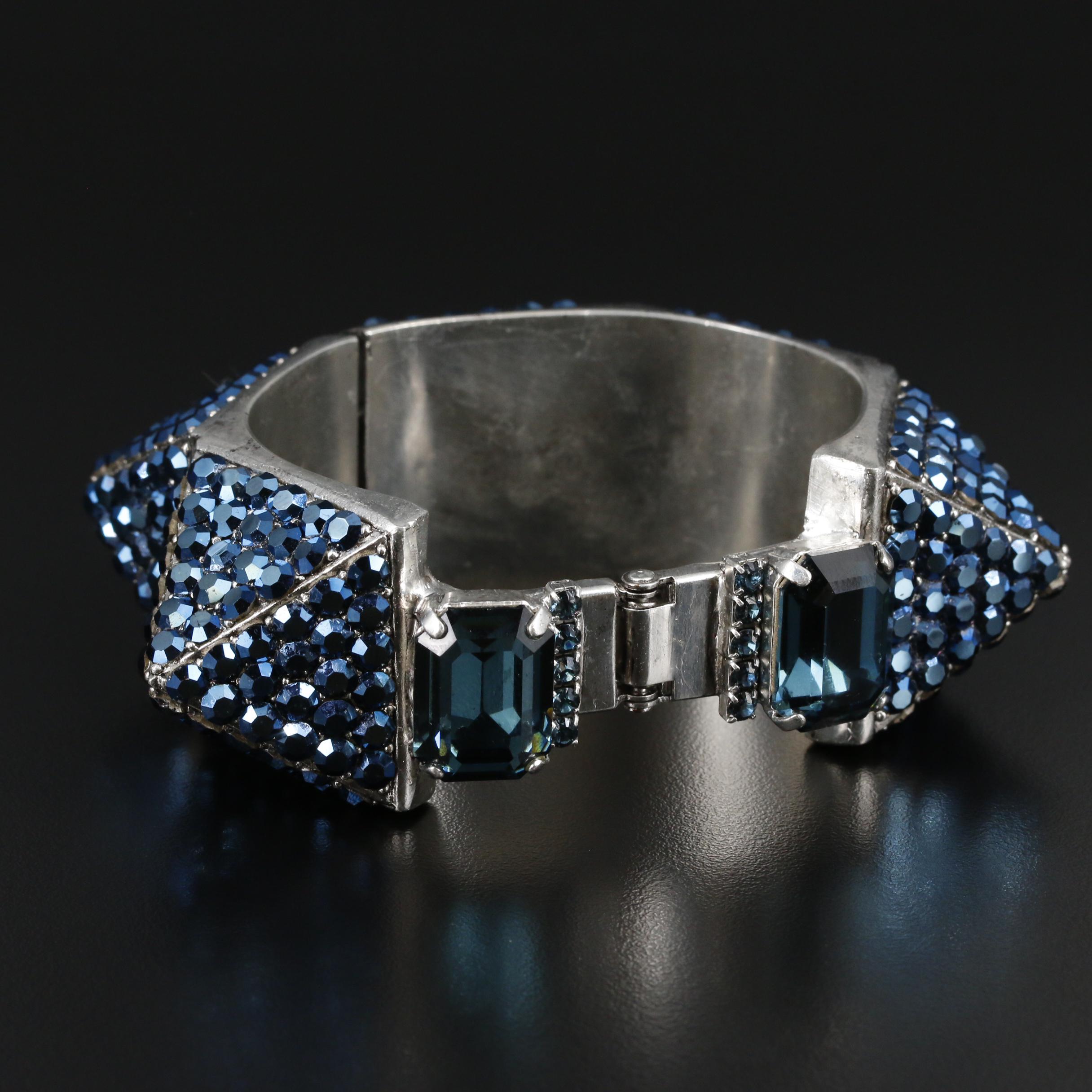 Rodrigo Otazu Blue Glass Bracelet