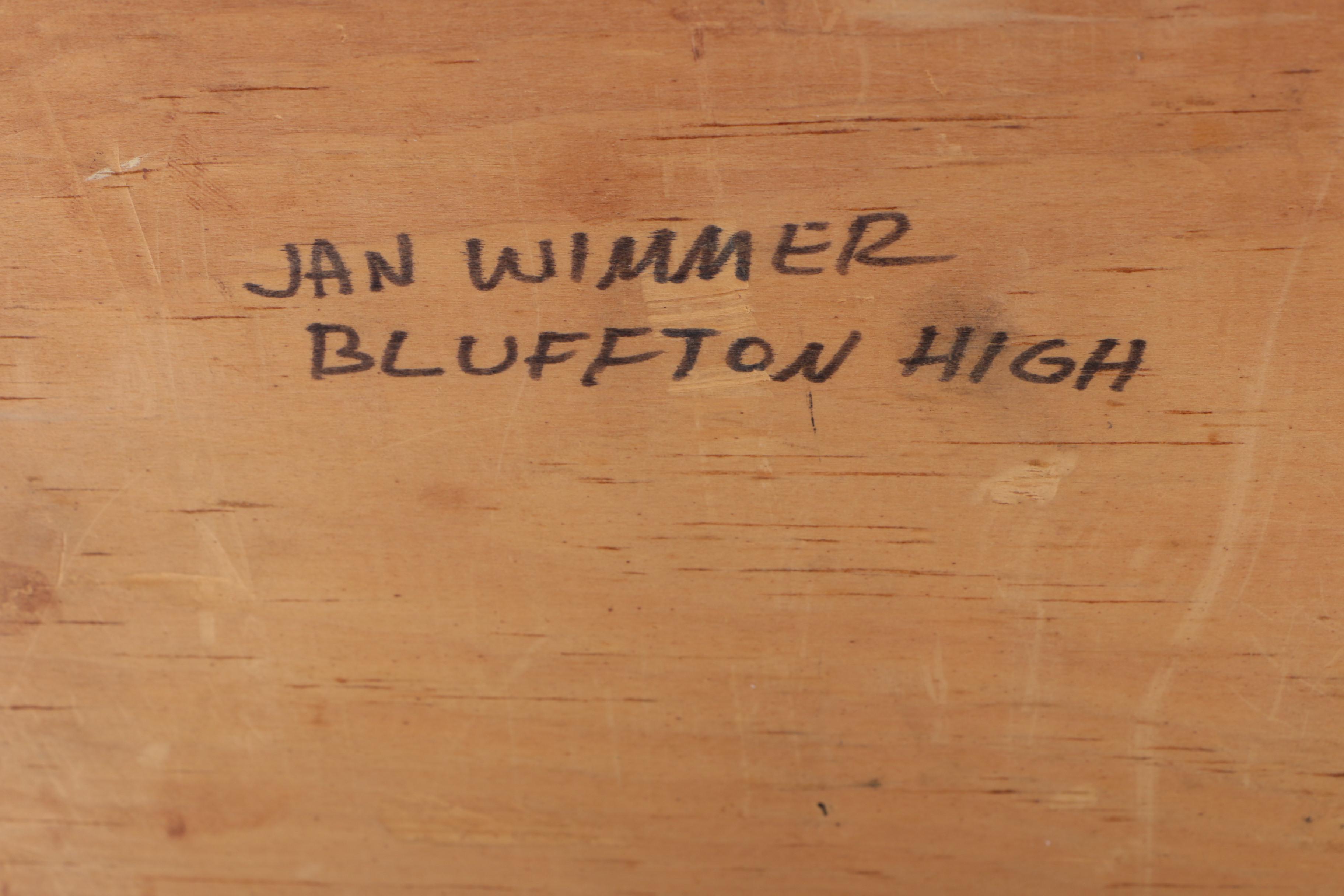 Jan Wimmer "Navajo" Mixed Media Sculpture