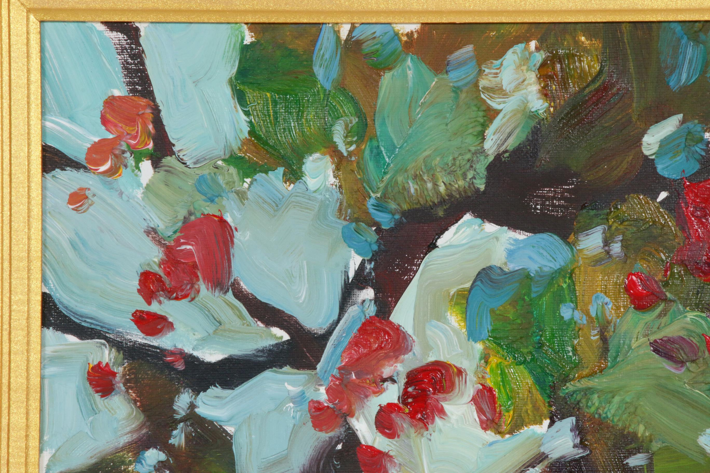 Jose Trujillo Oil Painting "Floral"