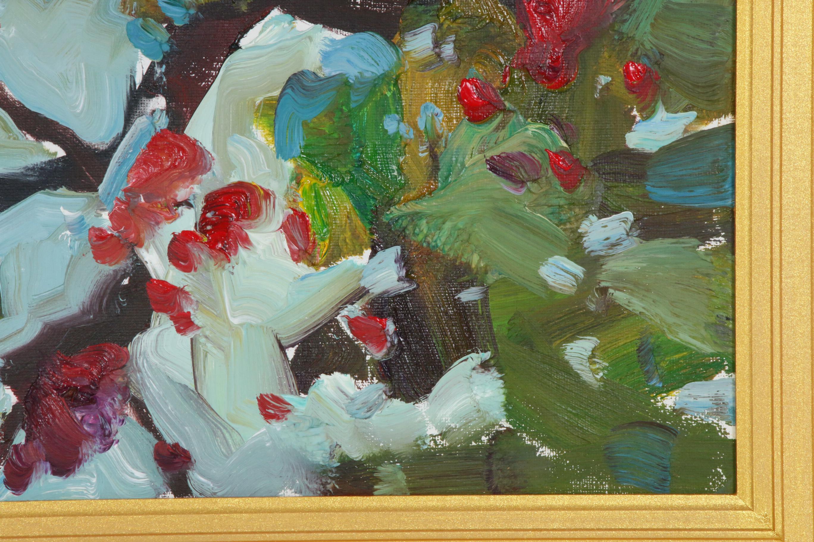 Jose Trujillo Oil Painting "Floral"