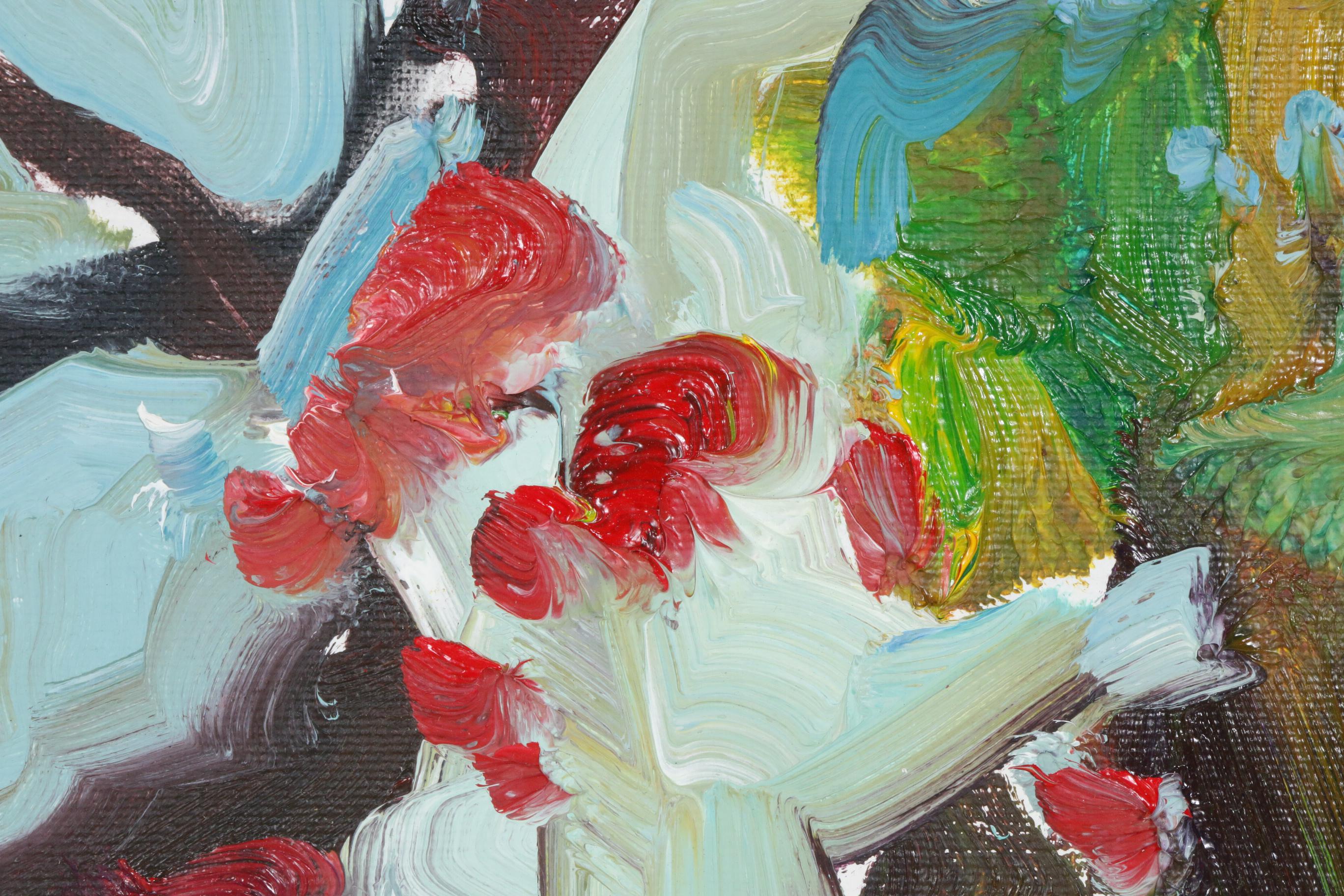 Jose Trujillo Oil Painting "Floral"