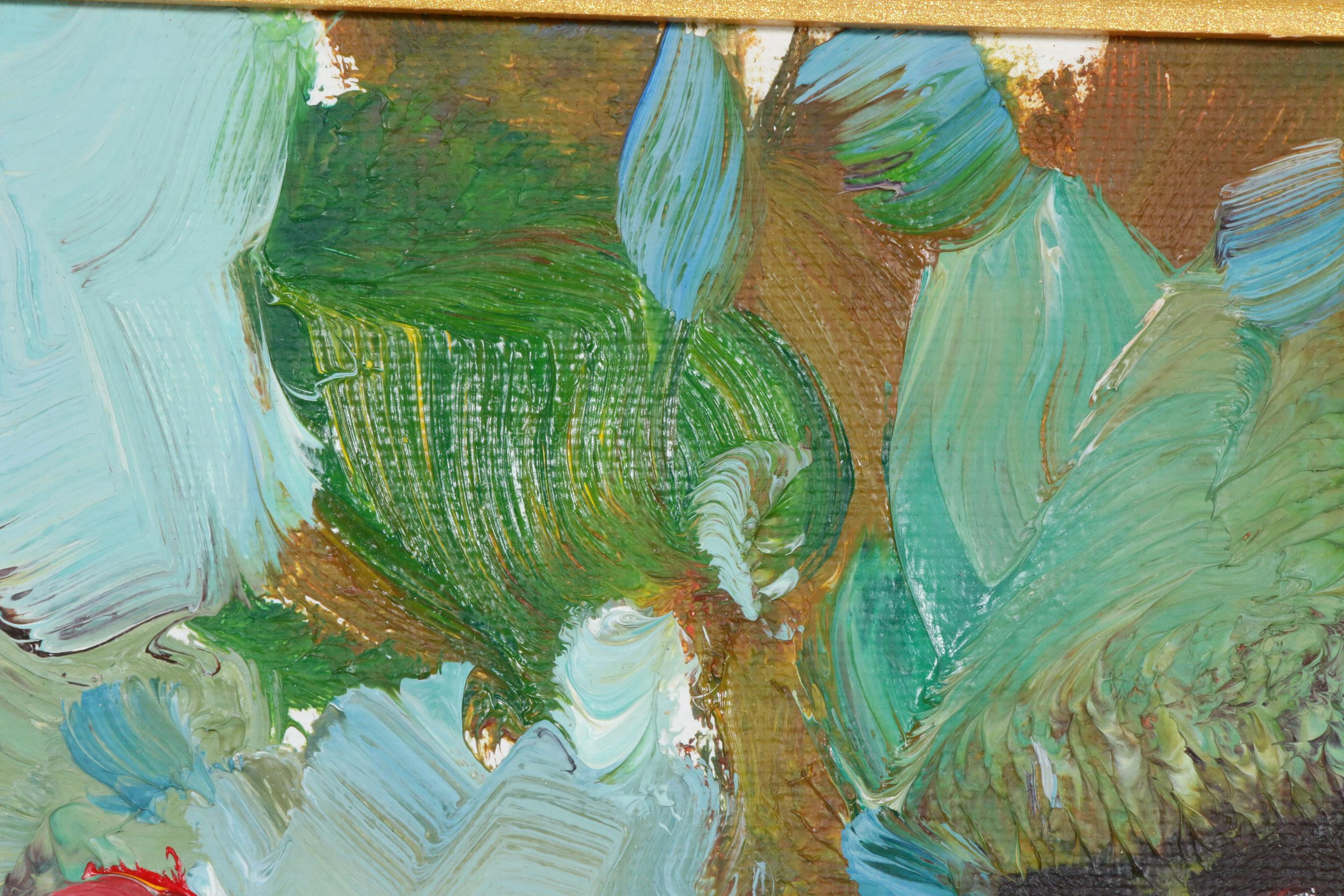 Jose Trujillo Oil Painting "Floral"