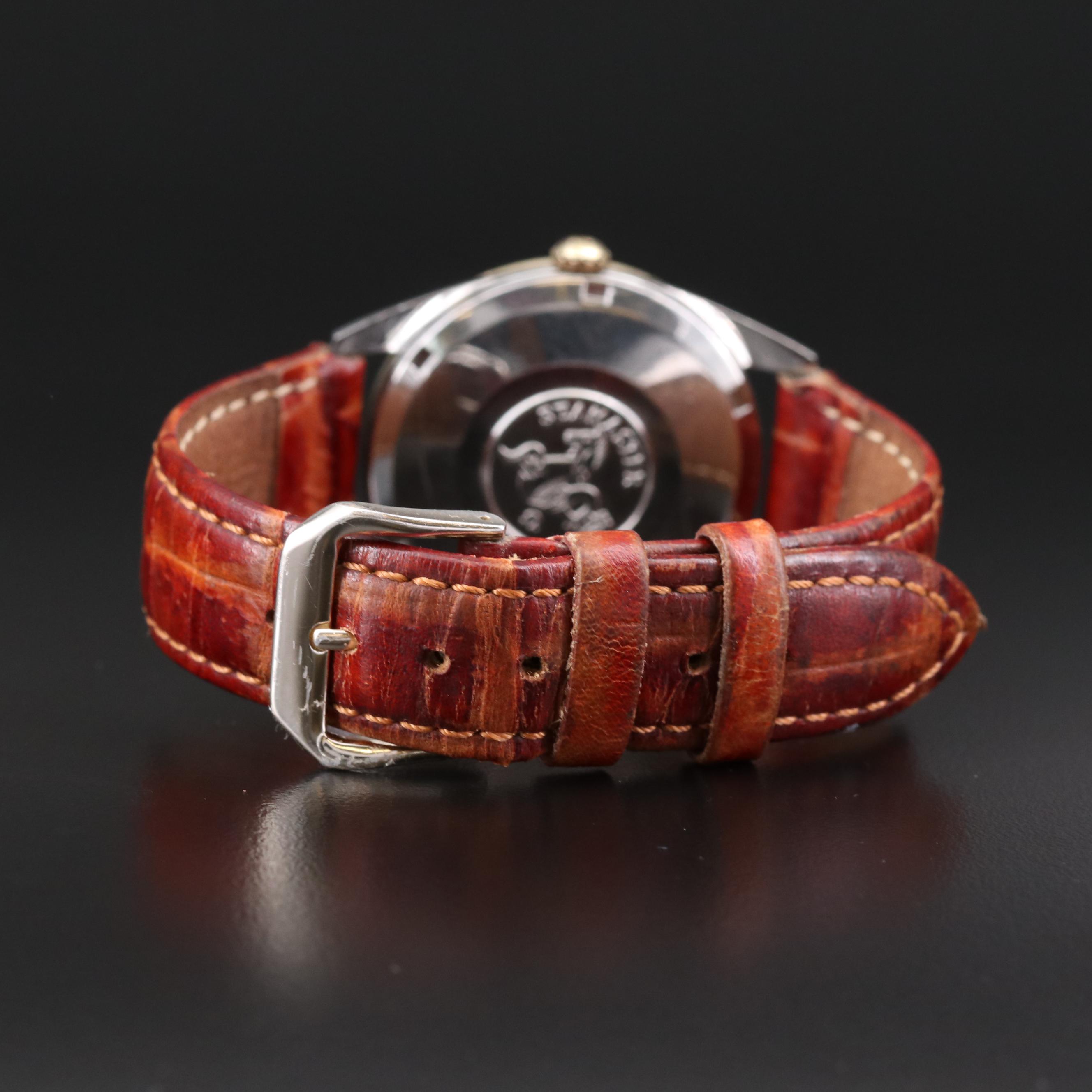 Vintage Omega Seamaster 18K Gold and Stainless Steel Automatic Watch, 1959