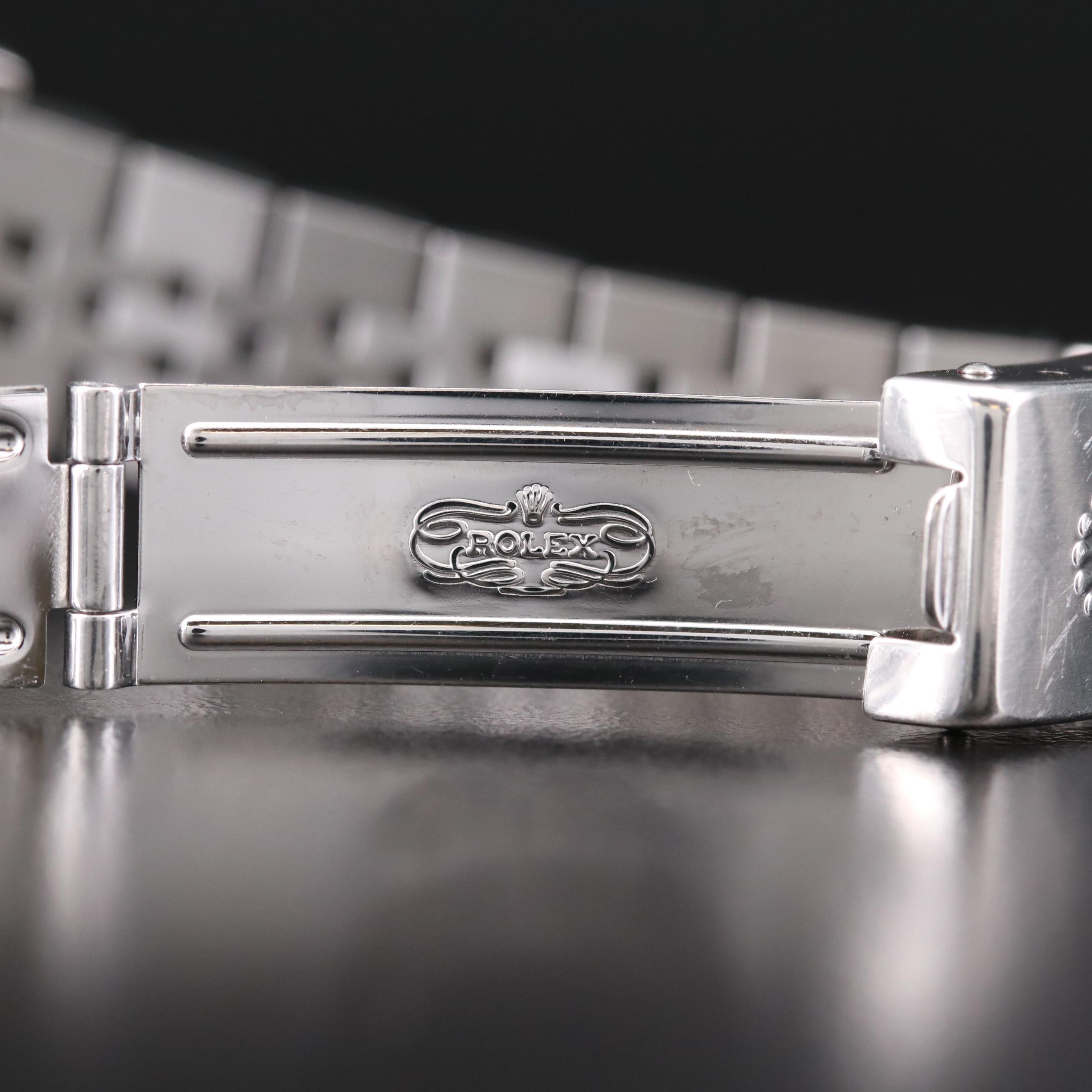 Rolex Oyster Perpetual Stainless Steel and 18K Gold Diamond Watch