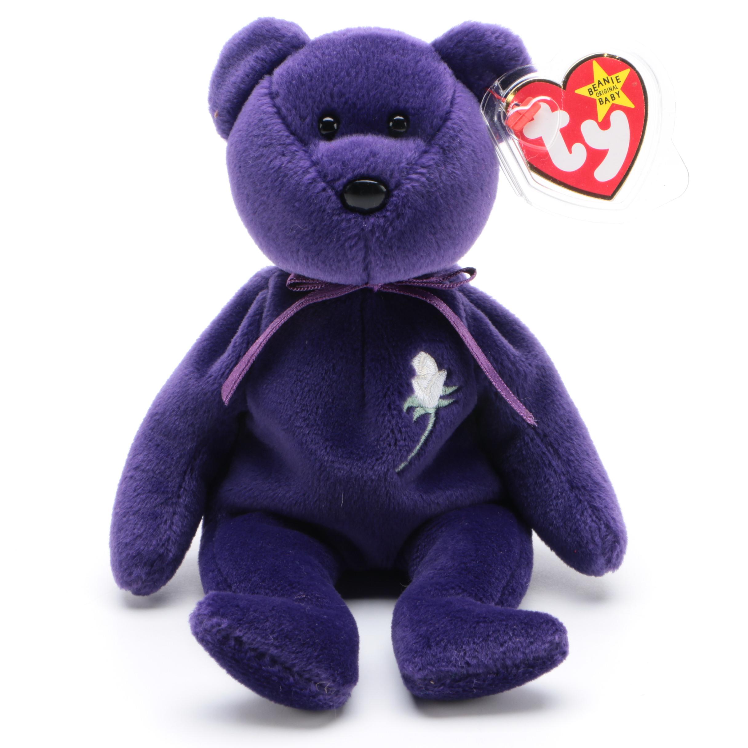 Ty Beanie Baby "Princess" Stuffed Toy, Late 1990s
