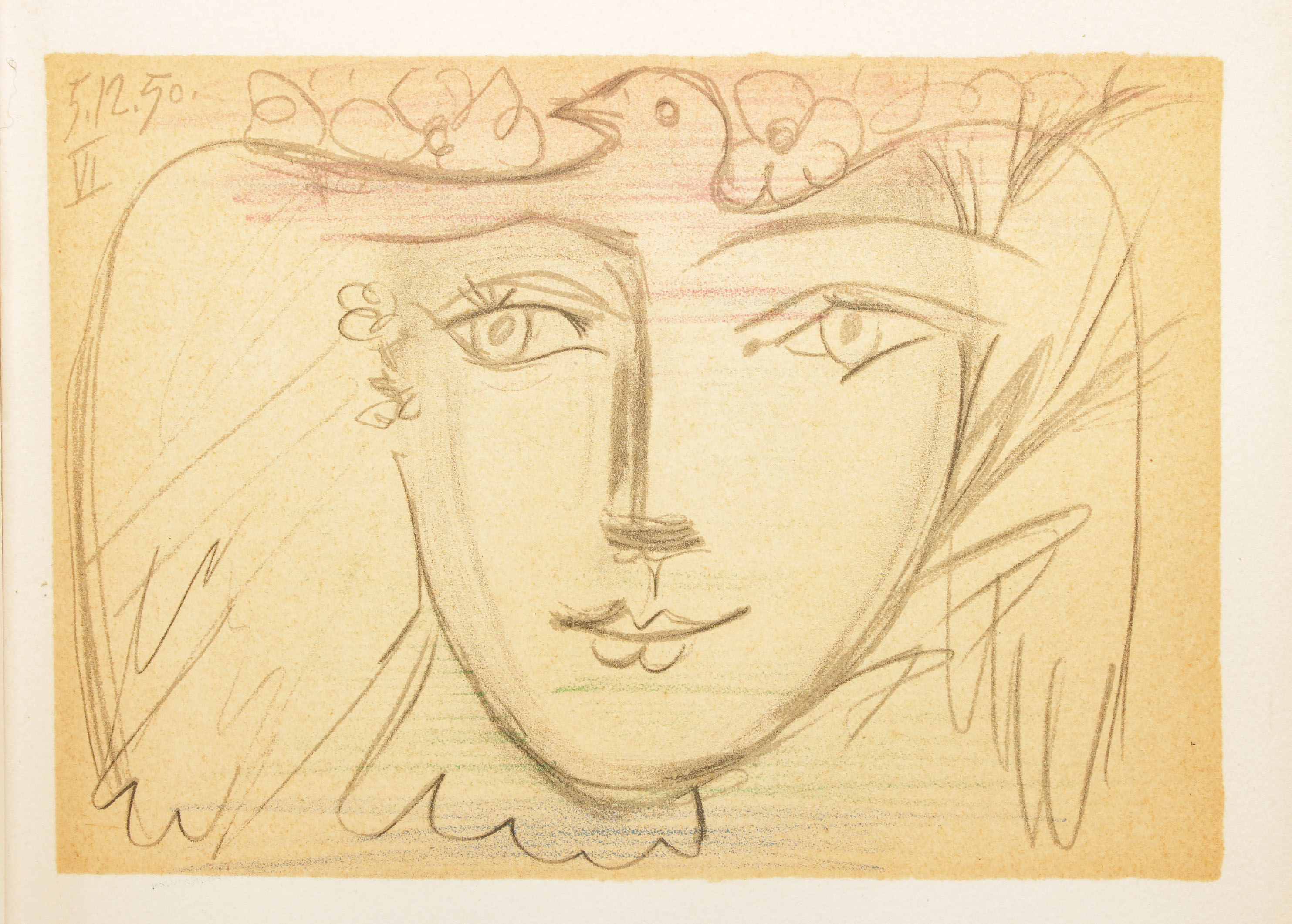 Pablo Picasso Signed "Le Visage de la Paix par Picasso et Éluard", 1951