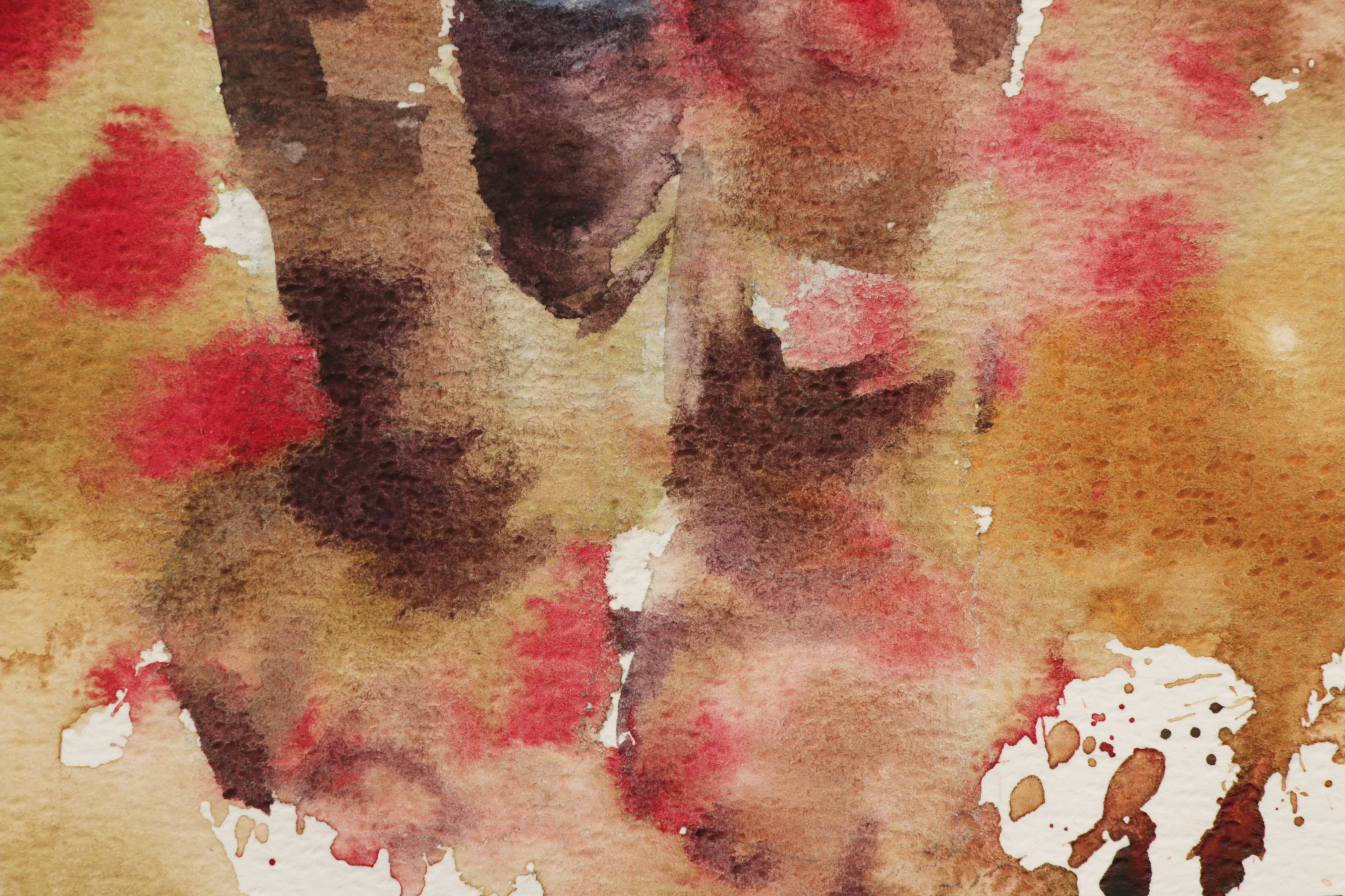 Marina Lebed Watercolor Painting of Elephant