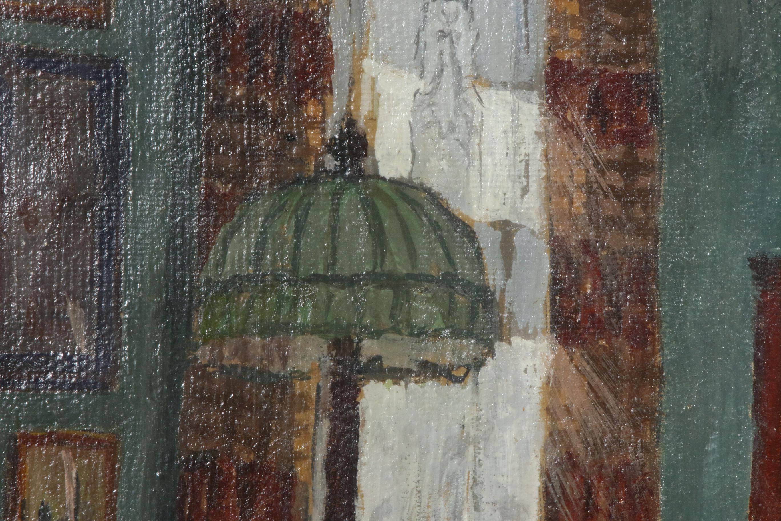 Parlor Scene Oil Painting