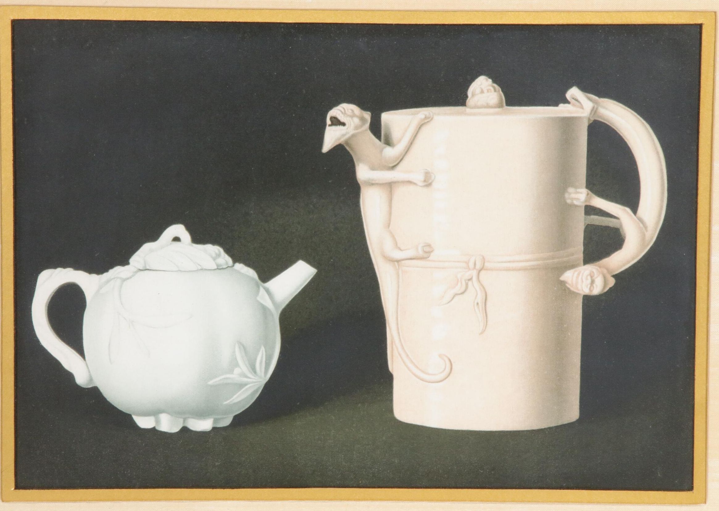 Louis Prang & Co. Chromolithographs of Chinese Antiquities, Late 19th Century