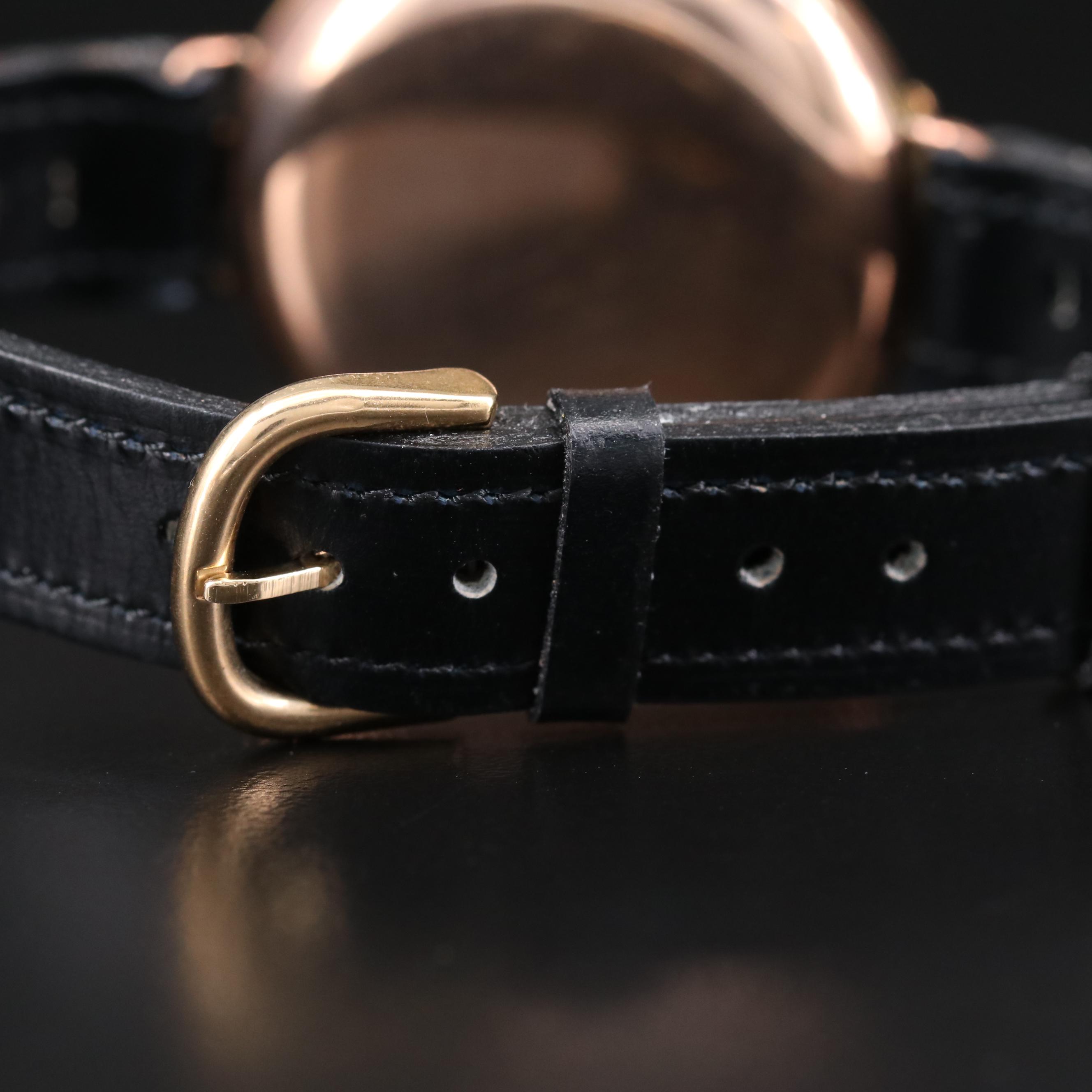 Antique Arthur George Rendell 9K Gold Demi Hunter Watch