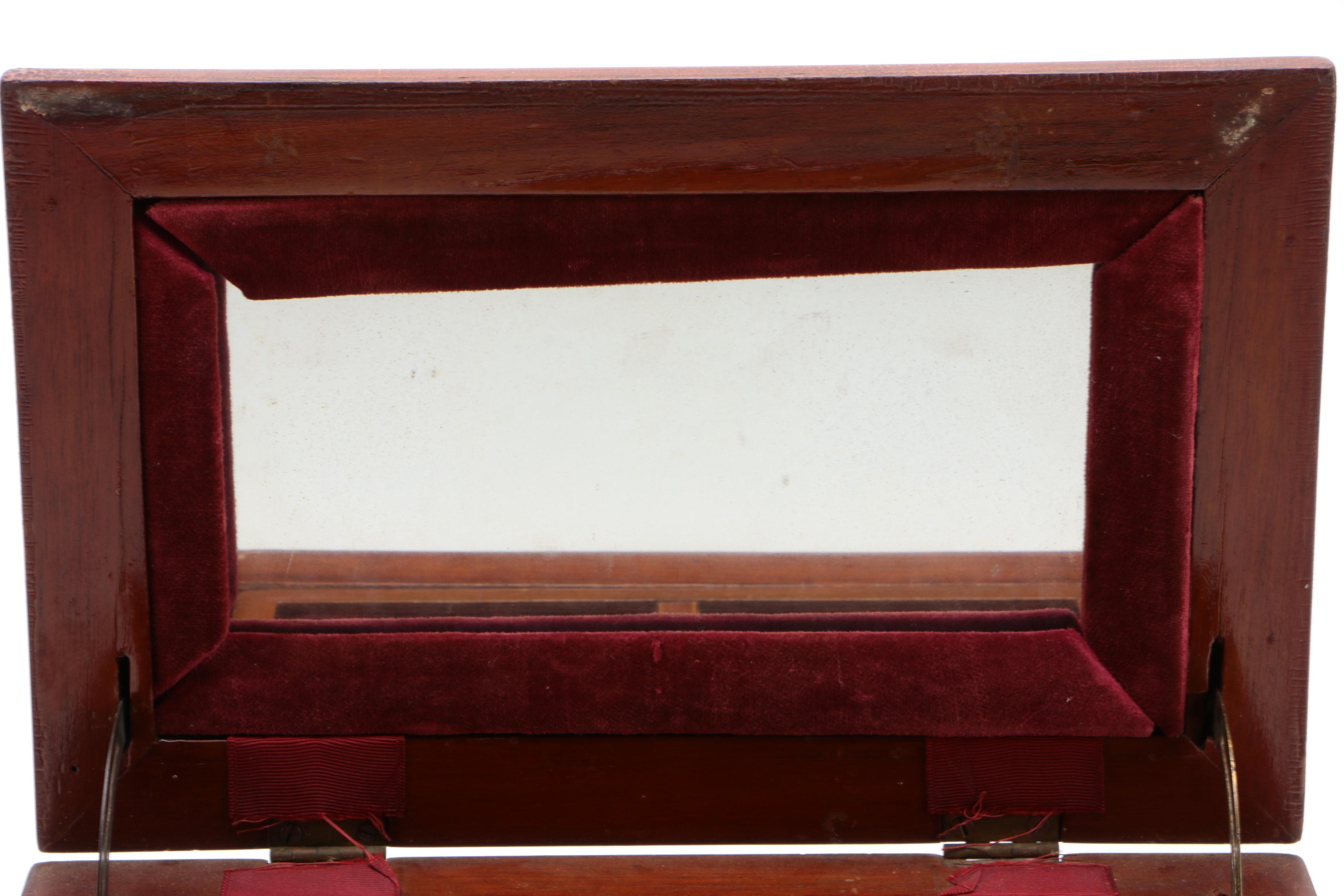 Ornate Wood Boxes, Cigar Box and a Vanity Box