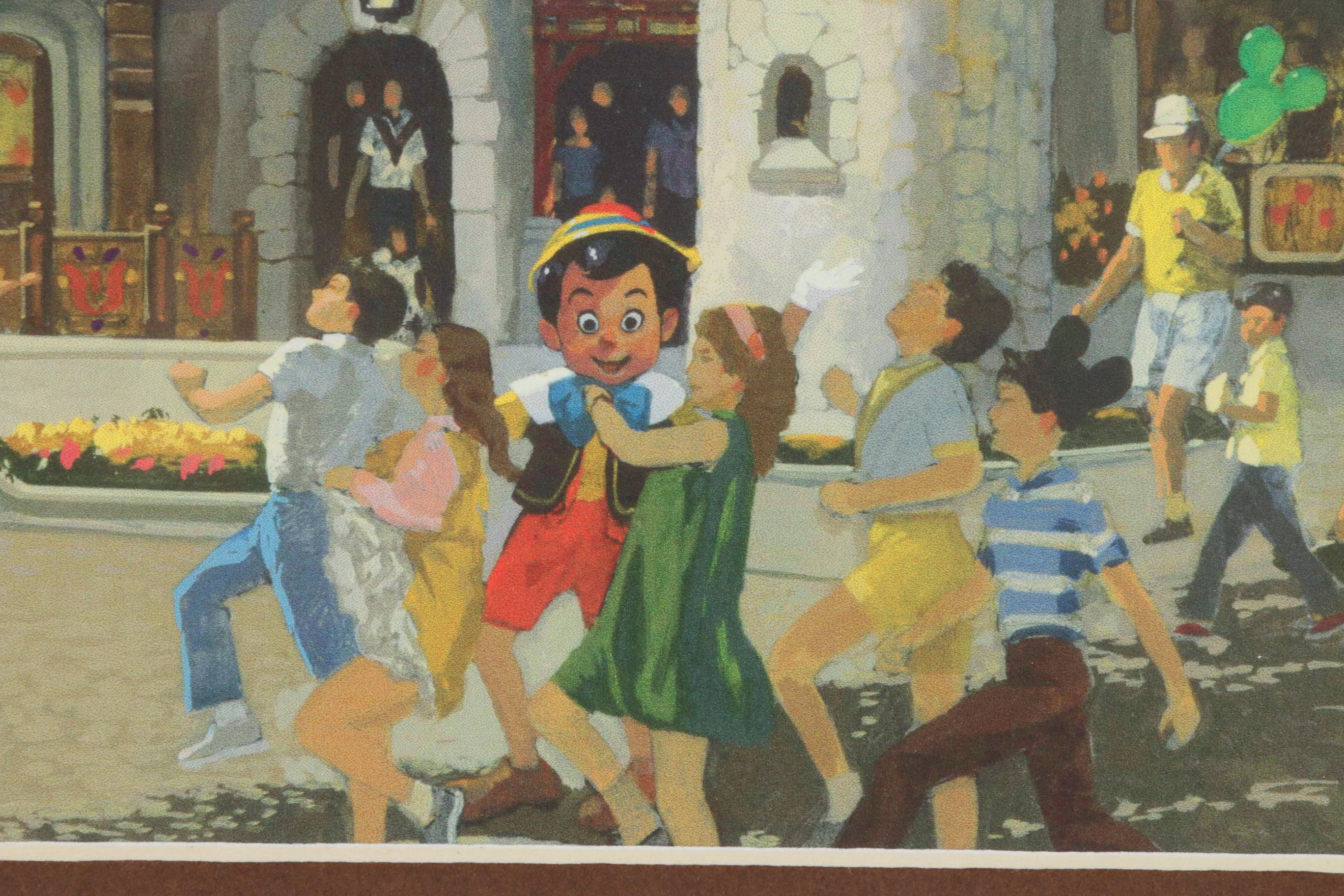 Disney Fantasyland Village Concept Art Inkjet Prints