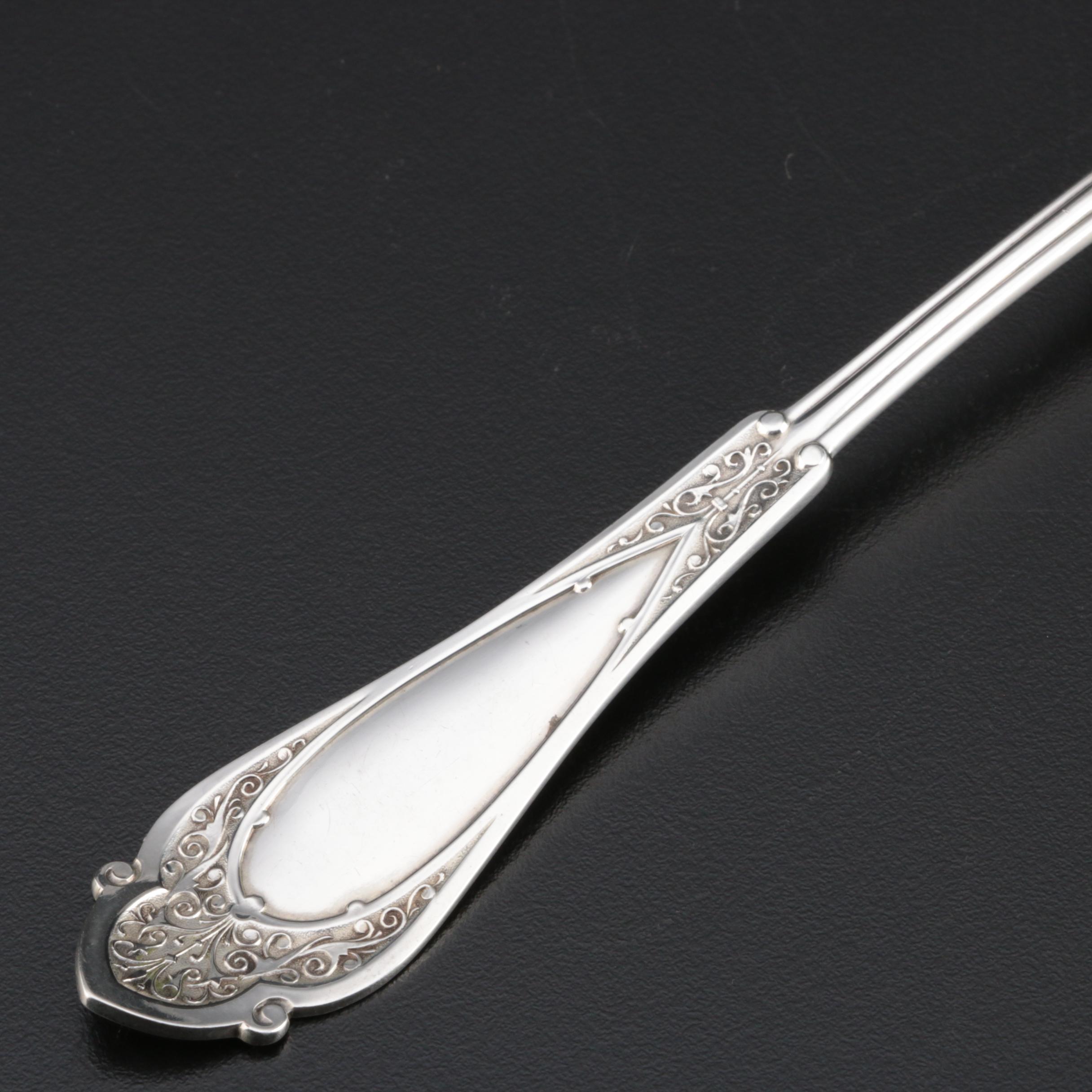 Wood & Hughes "Venetian" Sterling Silver Salad Serving Set, 1875–1899