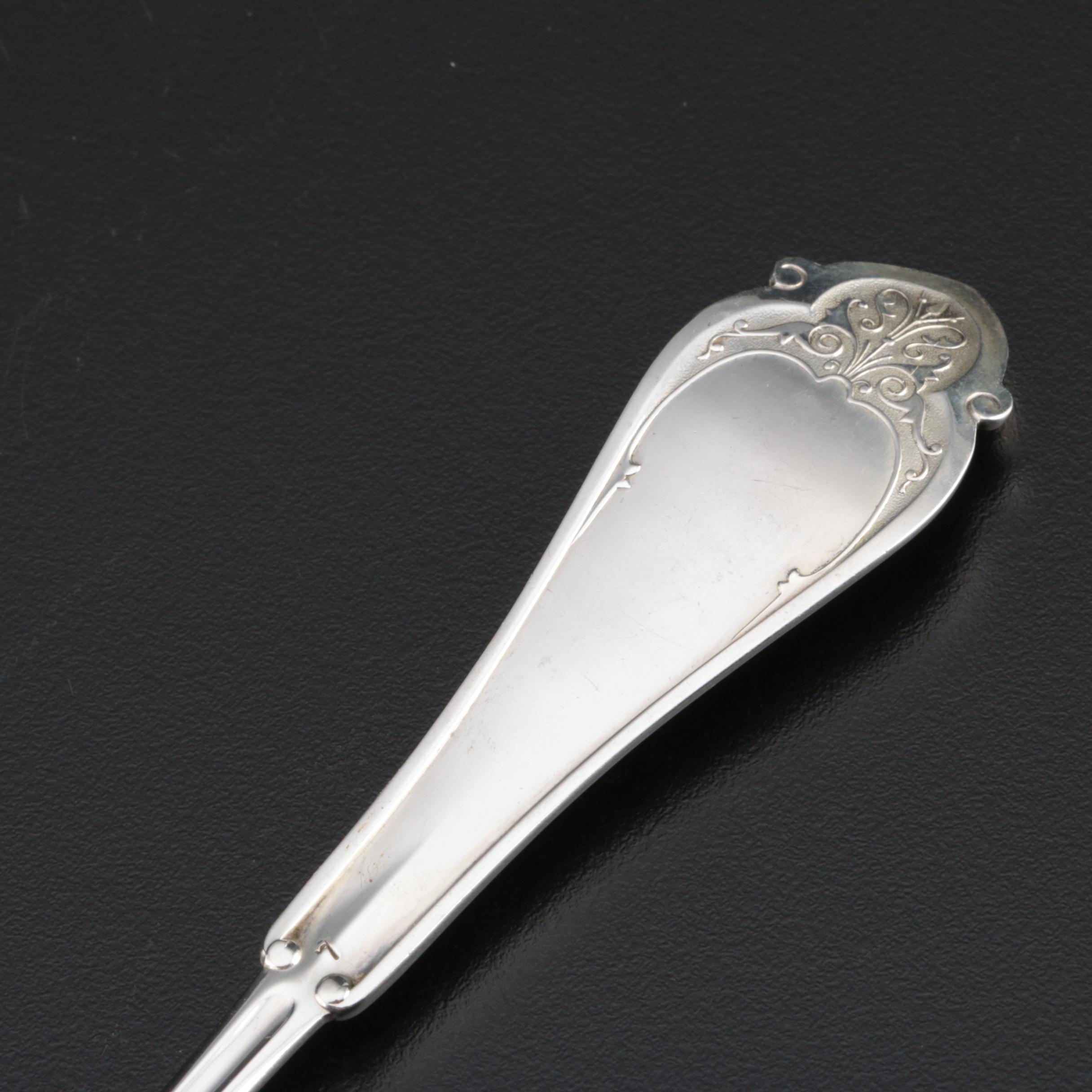 Wood & Hughes "Venetian" Sterling Silver Salad Serving Set, 1875–1899