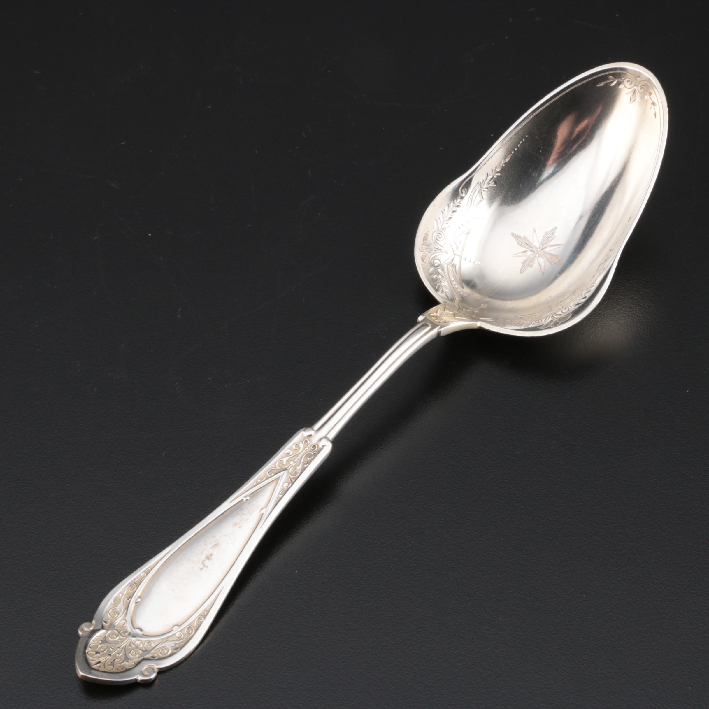 Wood & Hughes "Venetian" Sterling Silver Salad Serving Set, 1875–1899