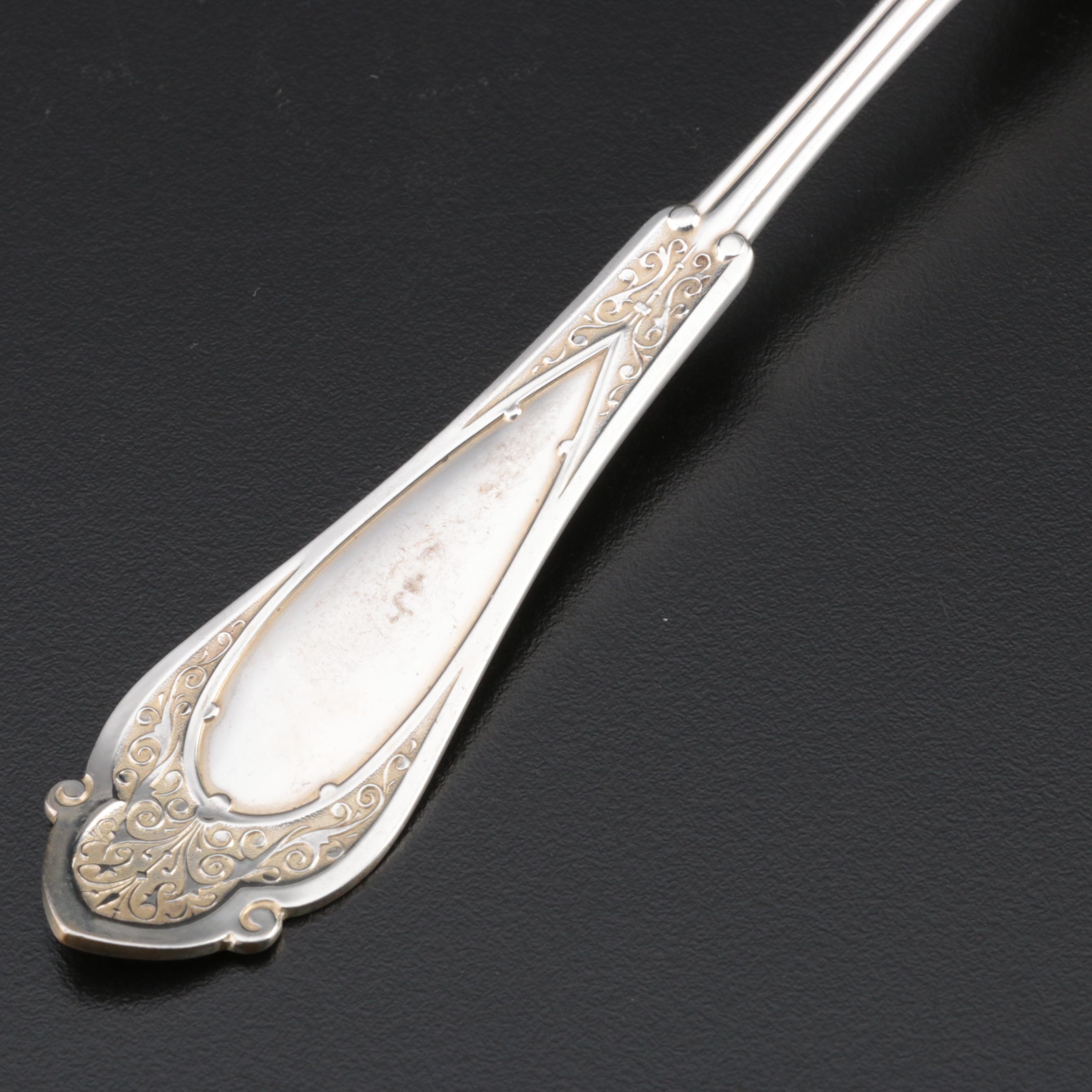 Wood & Hughes "Venetian" Sterling Silver Salad Serving Set, 1875–1899