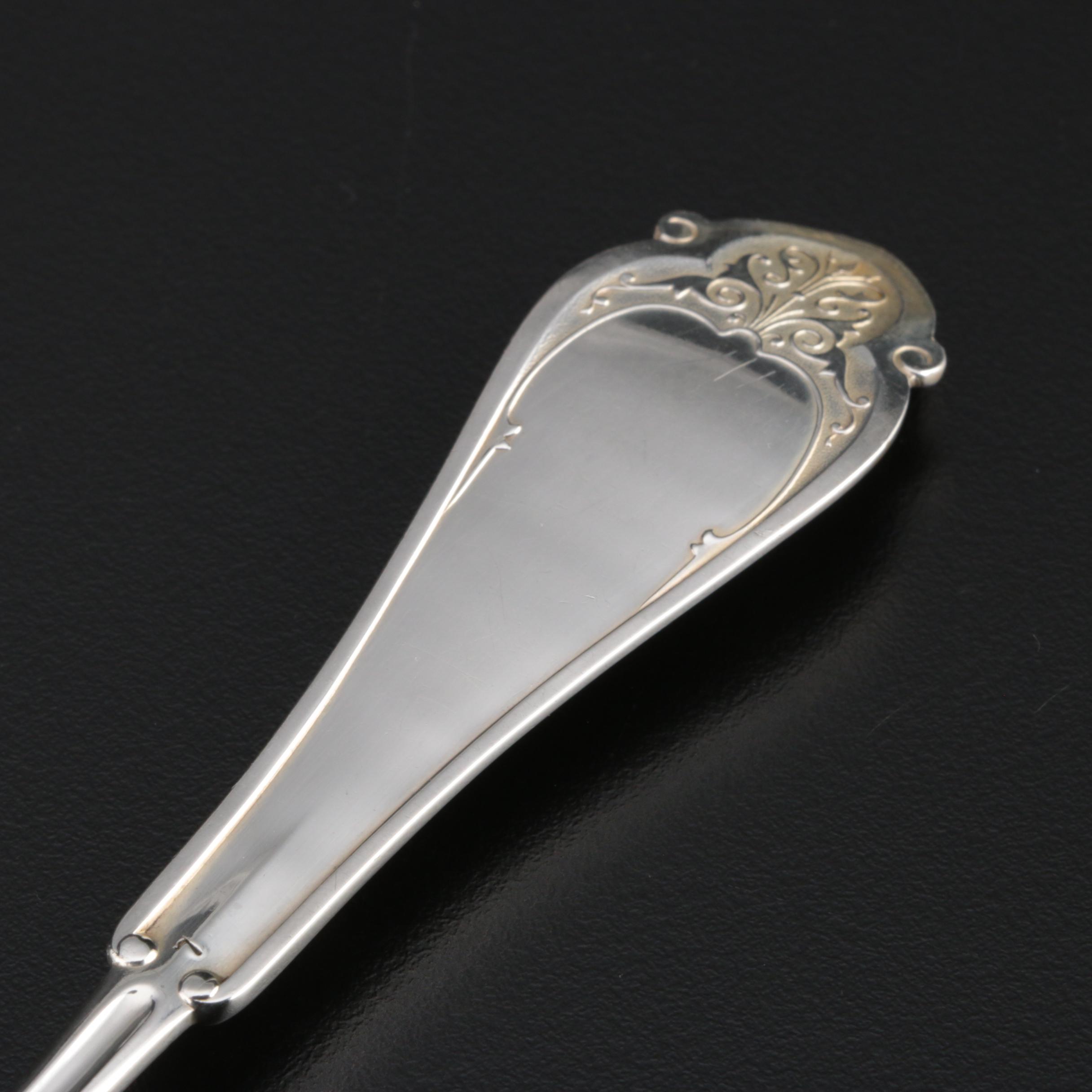 Wood & Hughes "Venetian" Sterling Silver Salad Serving Set, 1875–1899