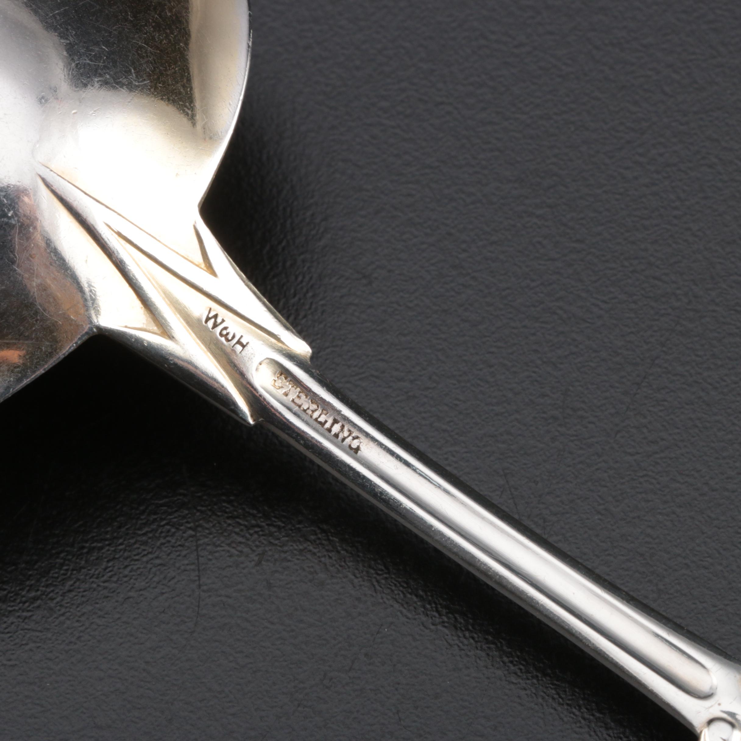 Wood & Hughes "Venetian" Sterling Silver Salad Serving Set, 1875–1899