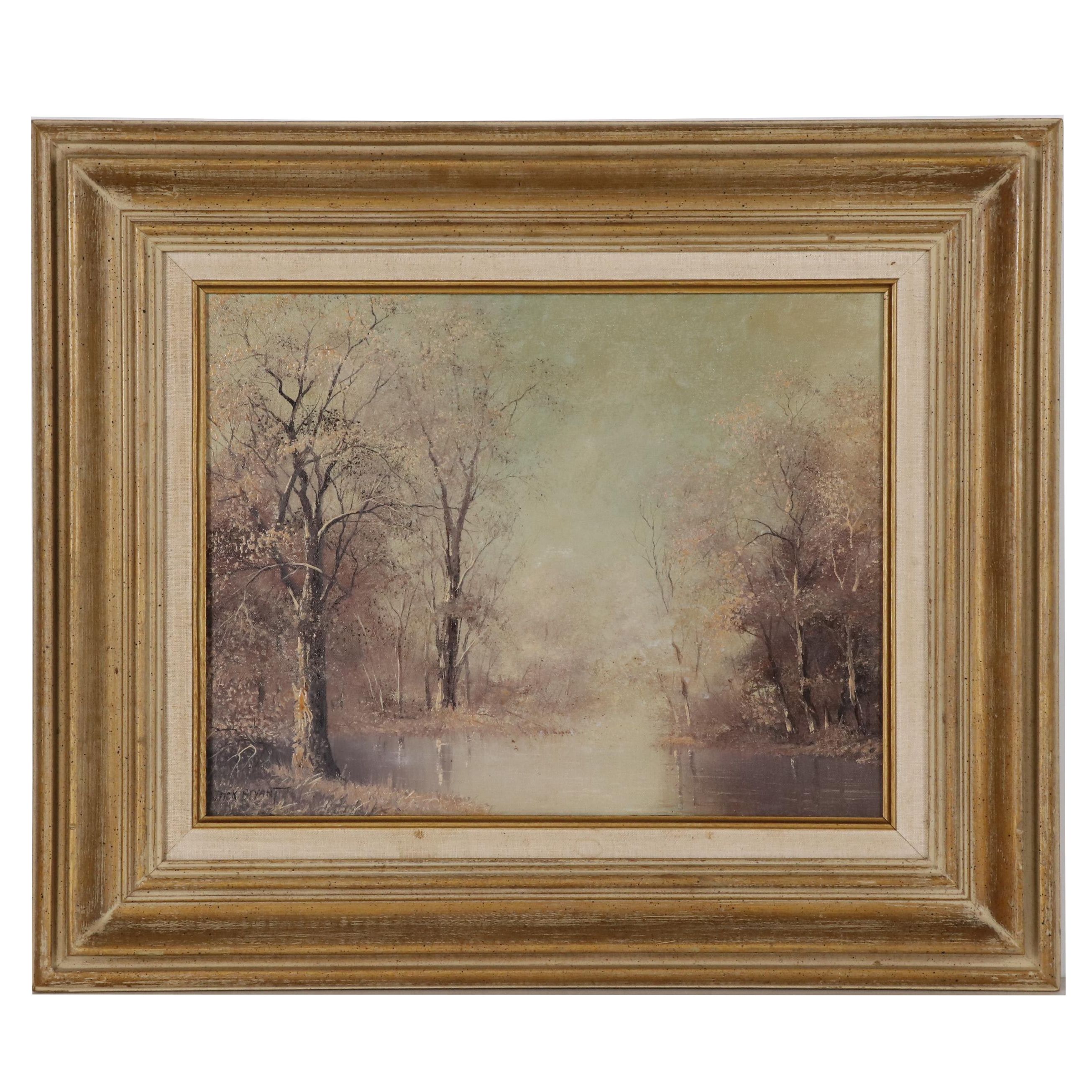 Jack Bryant, Sr Landscape Oil Painting