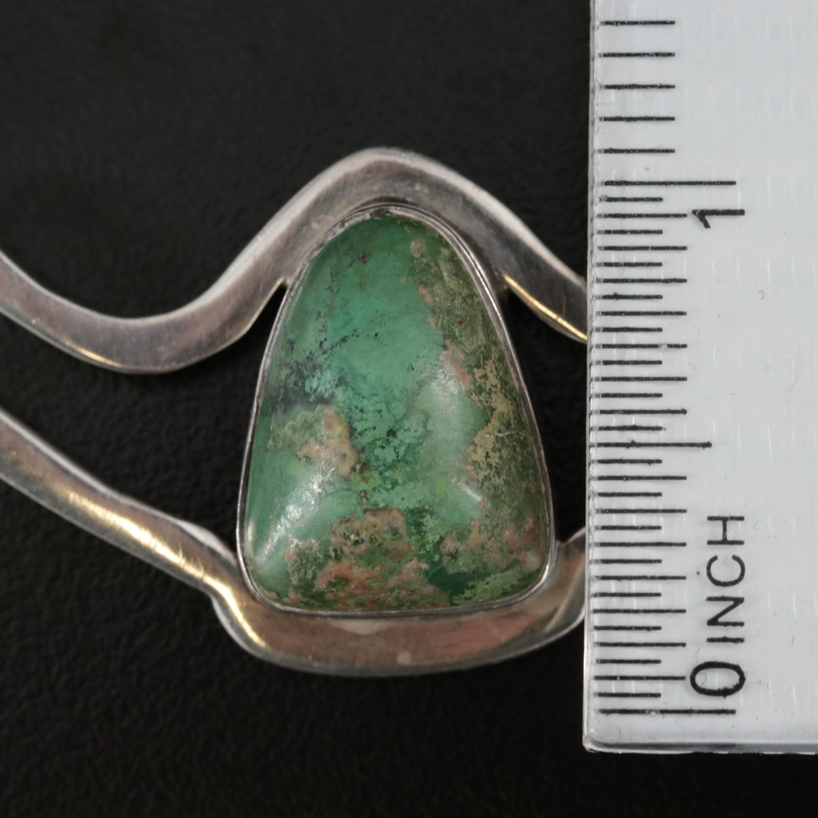 Taxco Erika Hult de Corral Sterling Turquoise Necklace