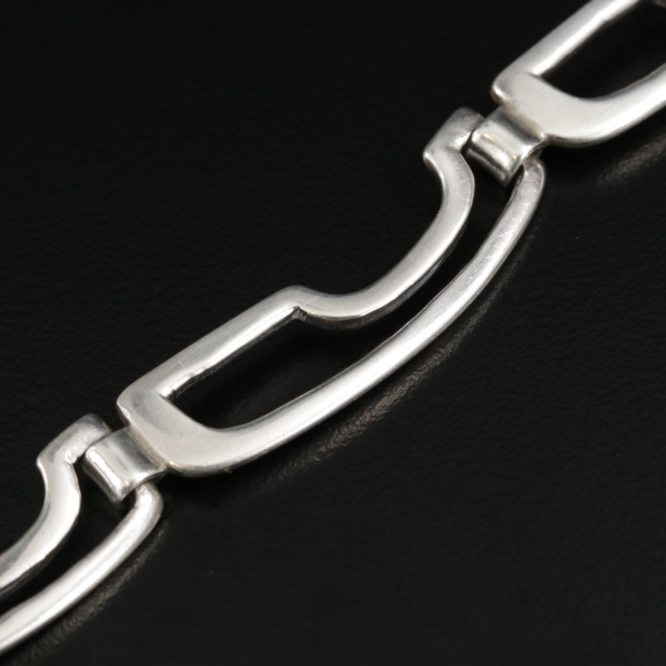 Taxco Erika Hult de Corral Sterling Turquoise Necklace