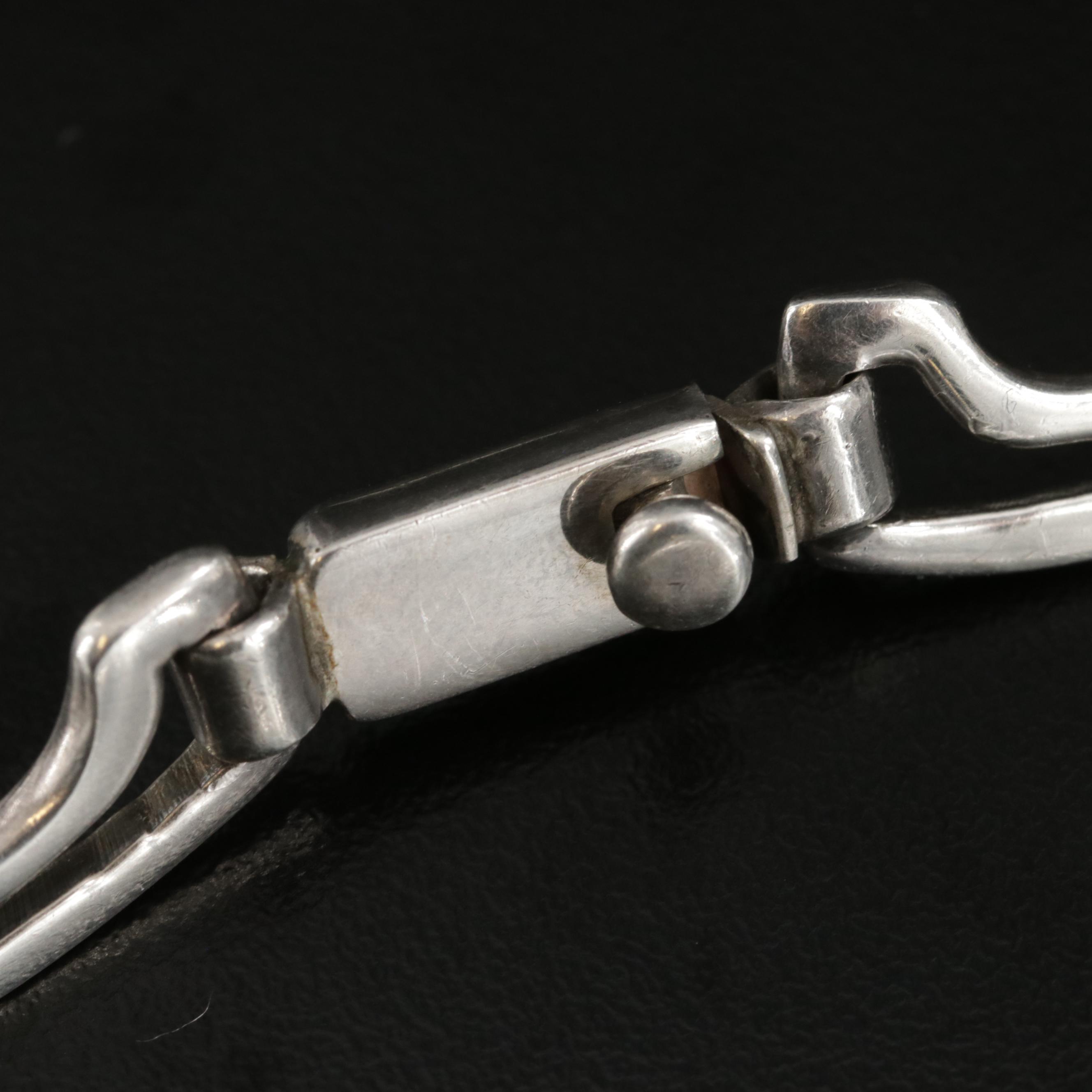 Taxco Erika Hult de Corral Sterling Turquoise Necklace