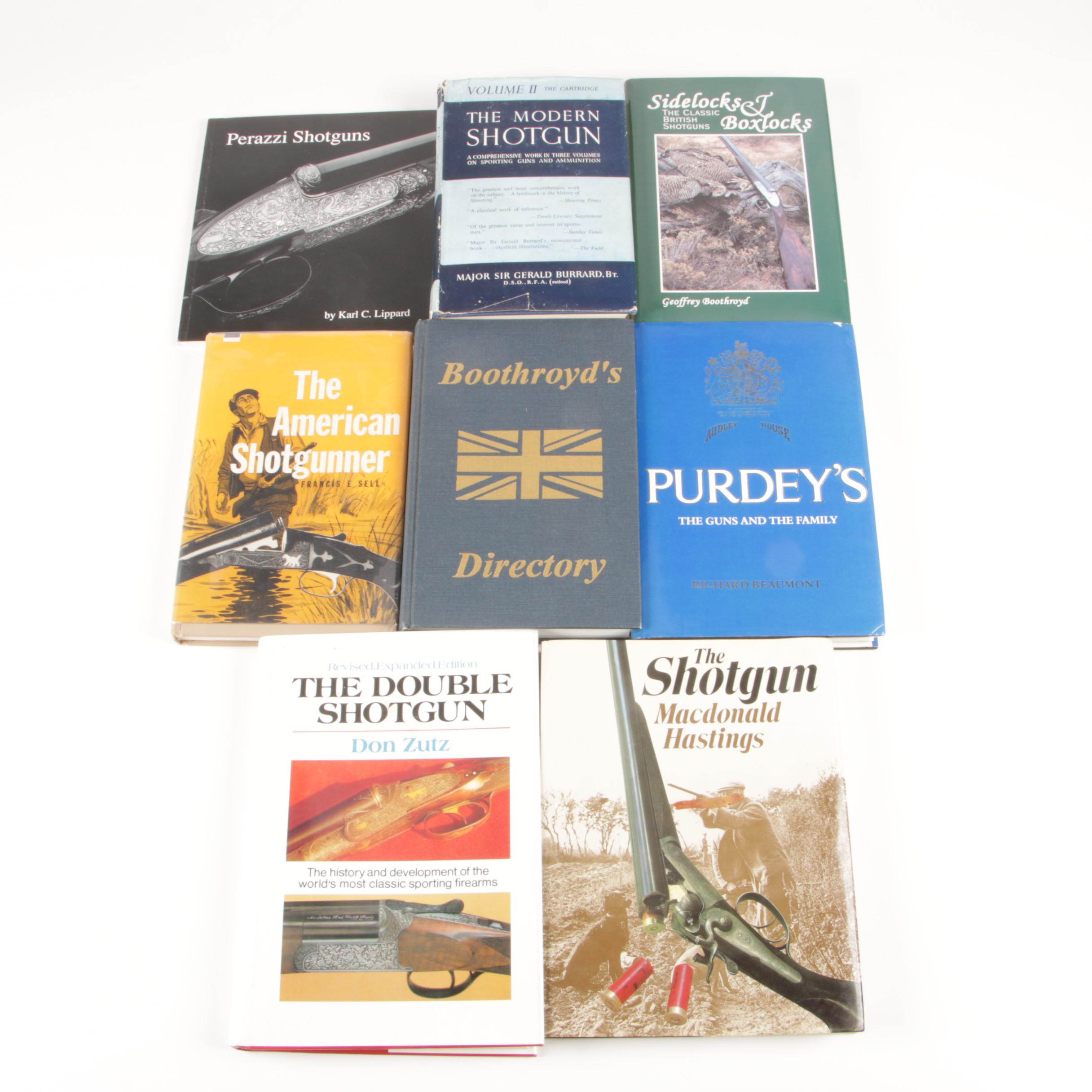 Signed "Uncle Dan Lefever", "Guns of Lasting Fame" with Additional Firearm Books