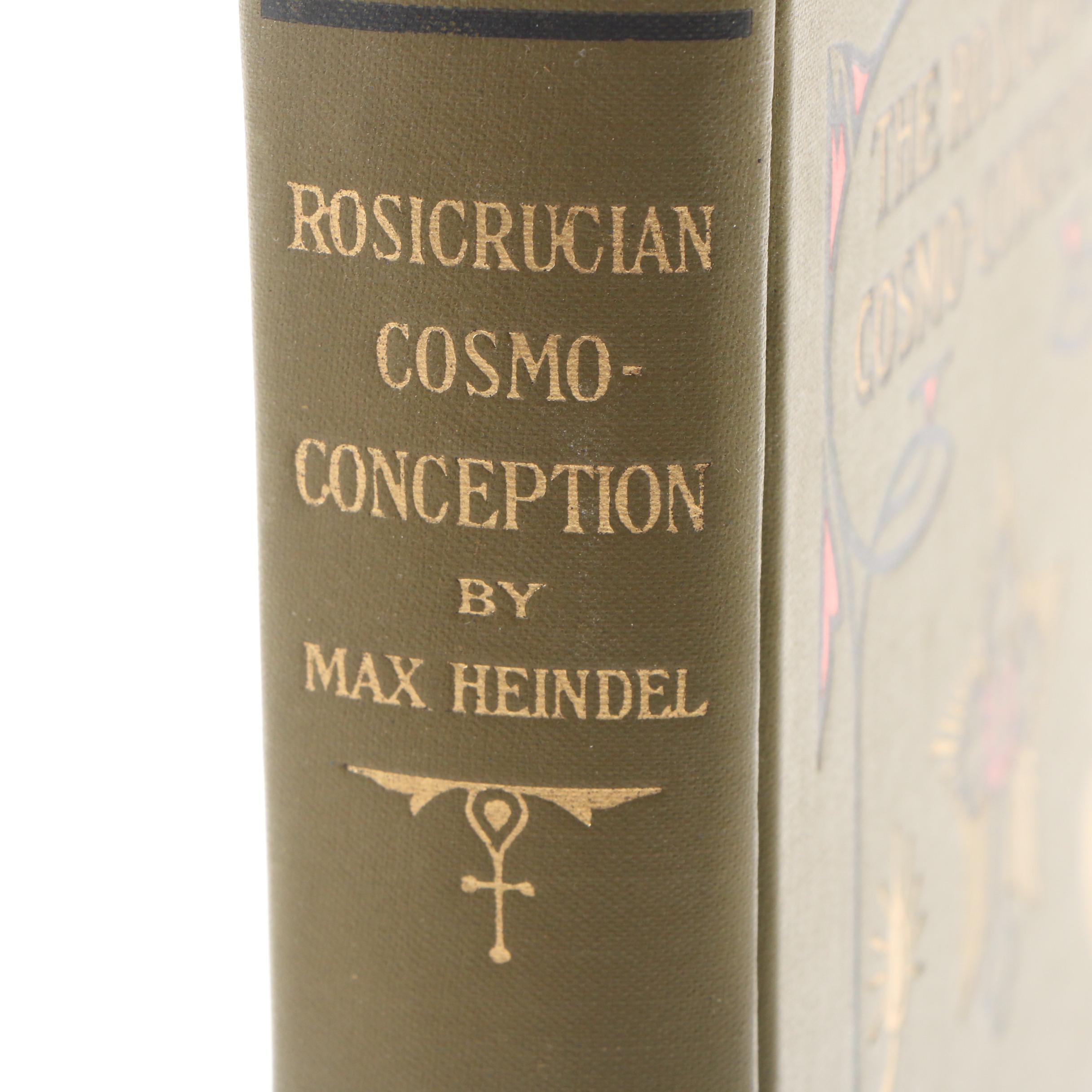 1925 "The Rosicrucian Cosmo-Conception" by Max Heindel