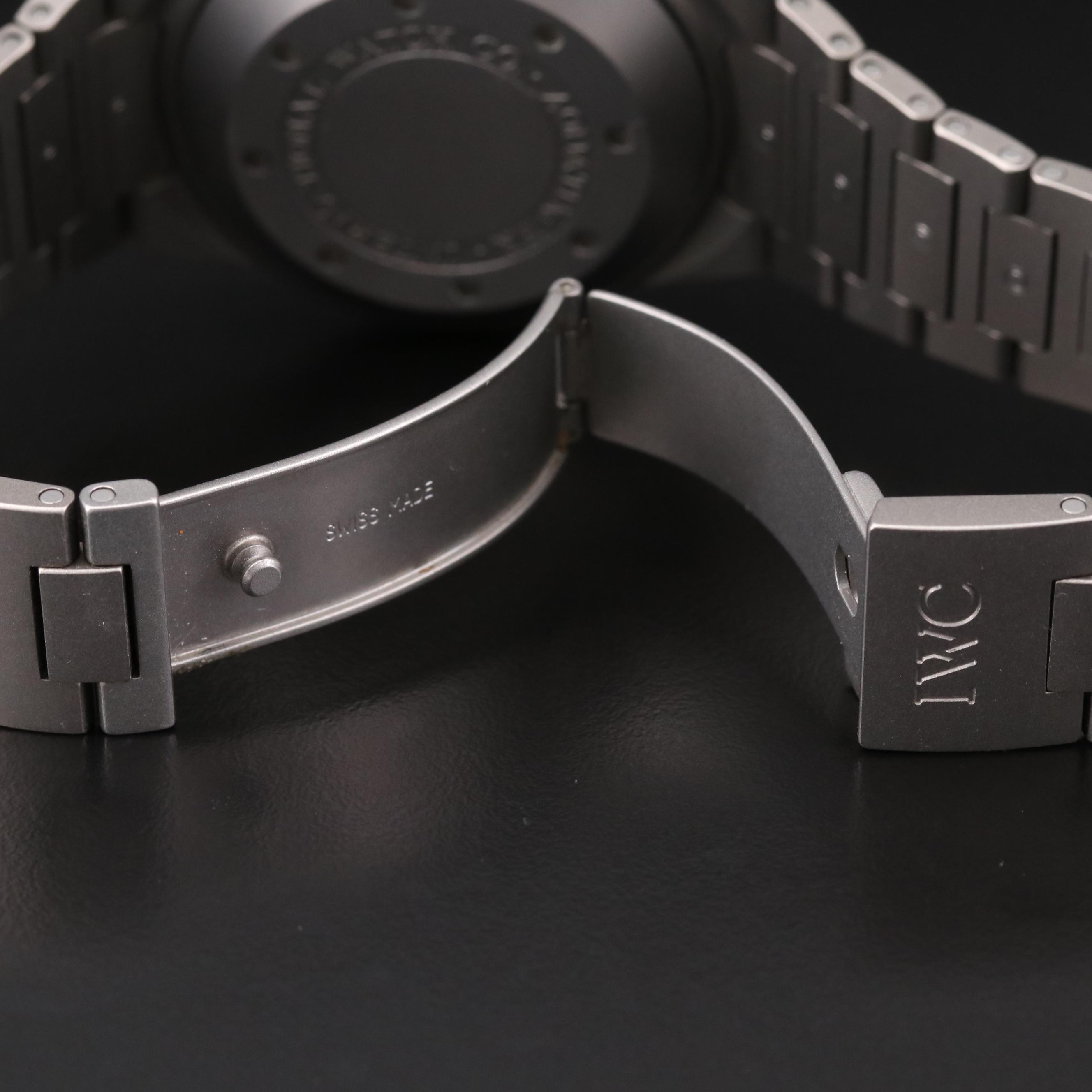 International Watch Co. Schaffhausen Aquatimer Titanium Watch