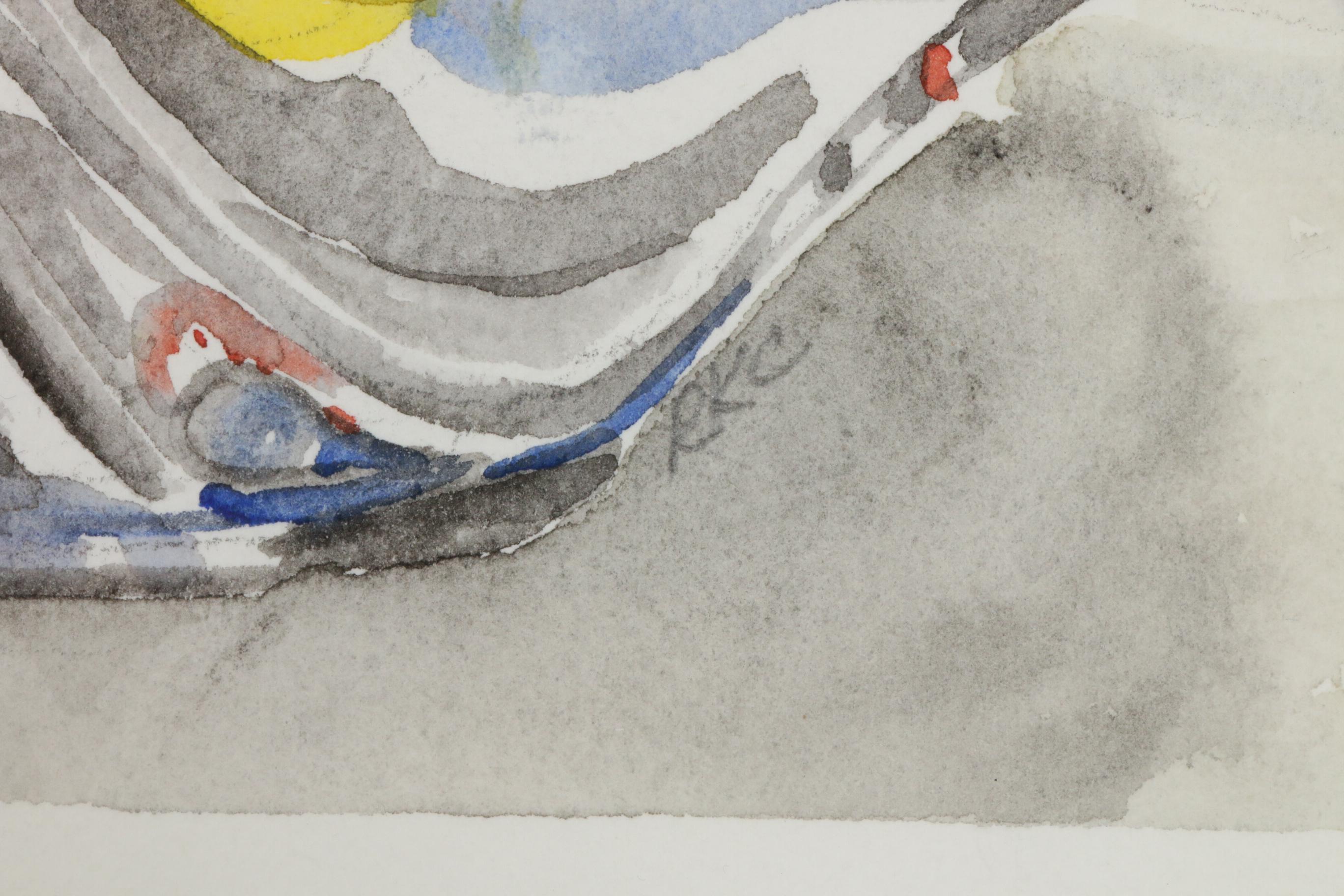 Robin King Collier Watercolor Painting "Mary's Lemons"