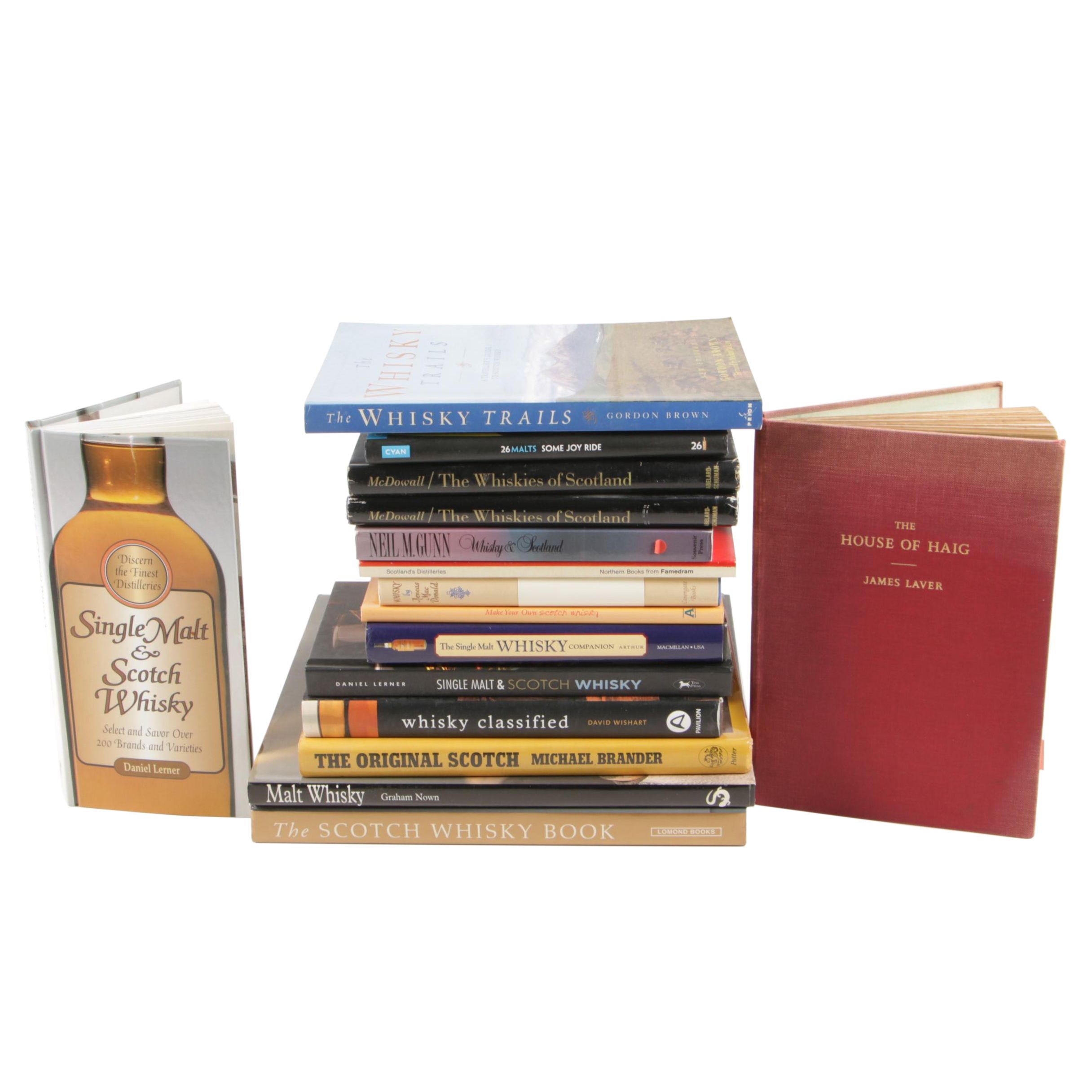 1958 "The House of Haig", "Single Malt Whisky Companion" and More Whisky Books