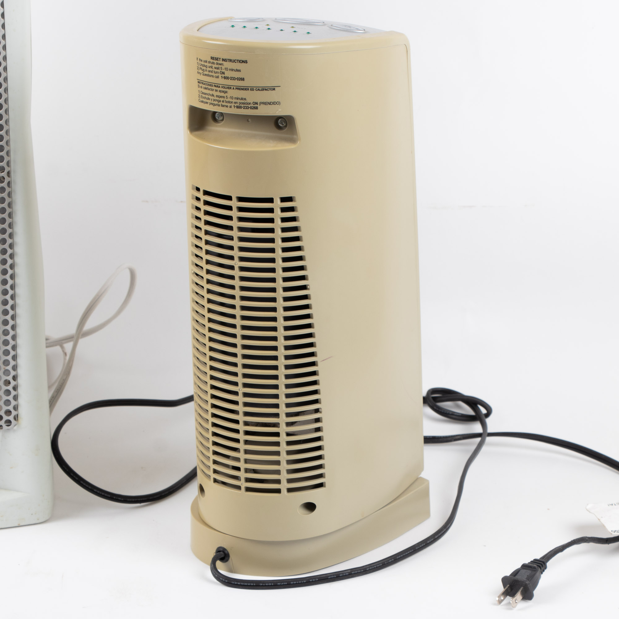 Holmes Quartz and Lasko Oscillating Electric 1500 Watt Heaters