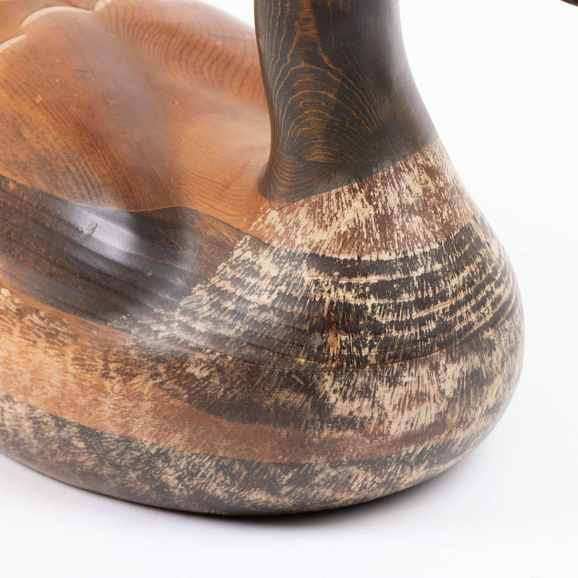 Tom Taber Carved and Painted Canadian Goose Decoy