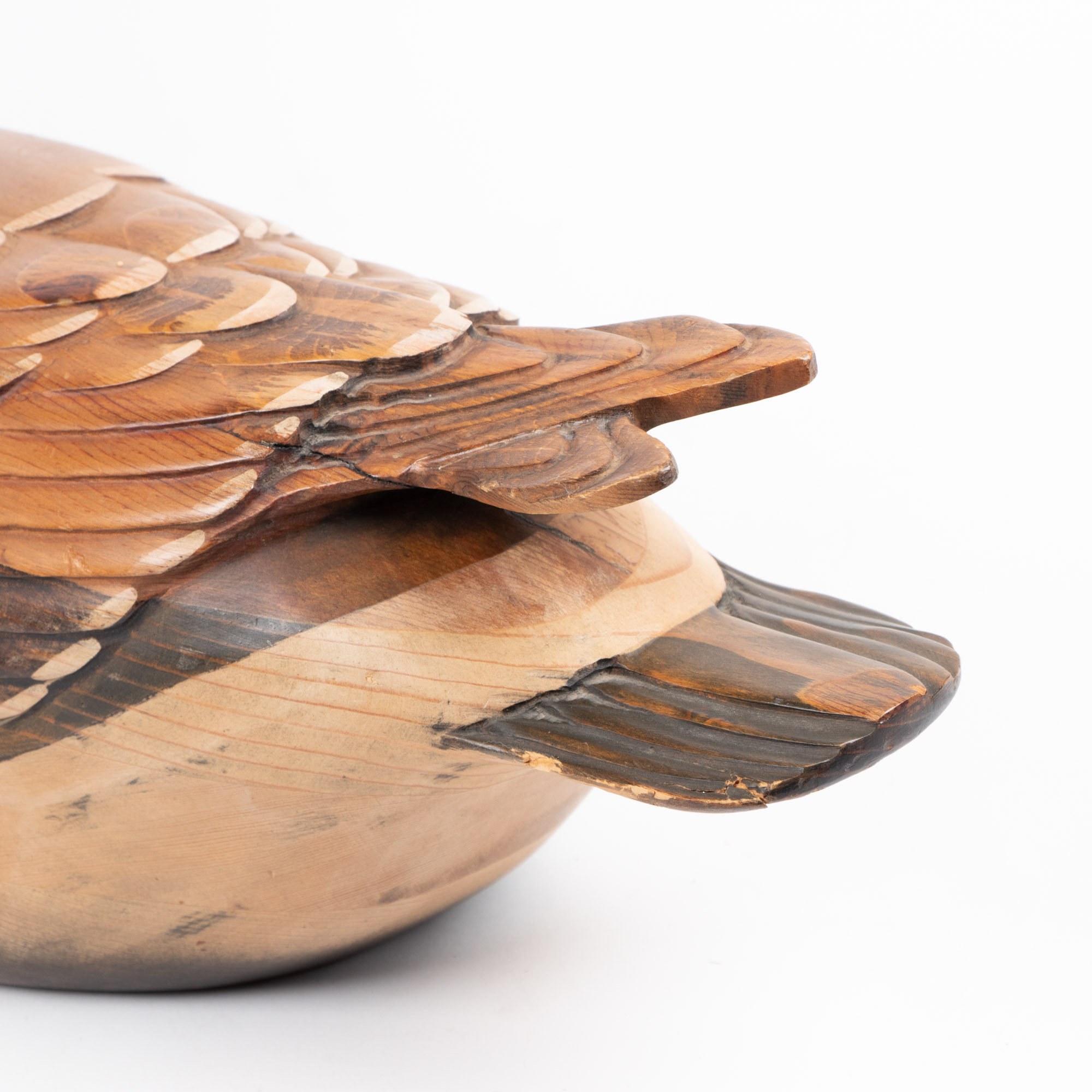 Tom Taber Carved and Painted Canadian Goose Decoy