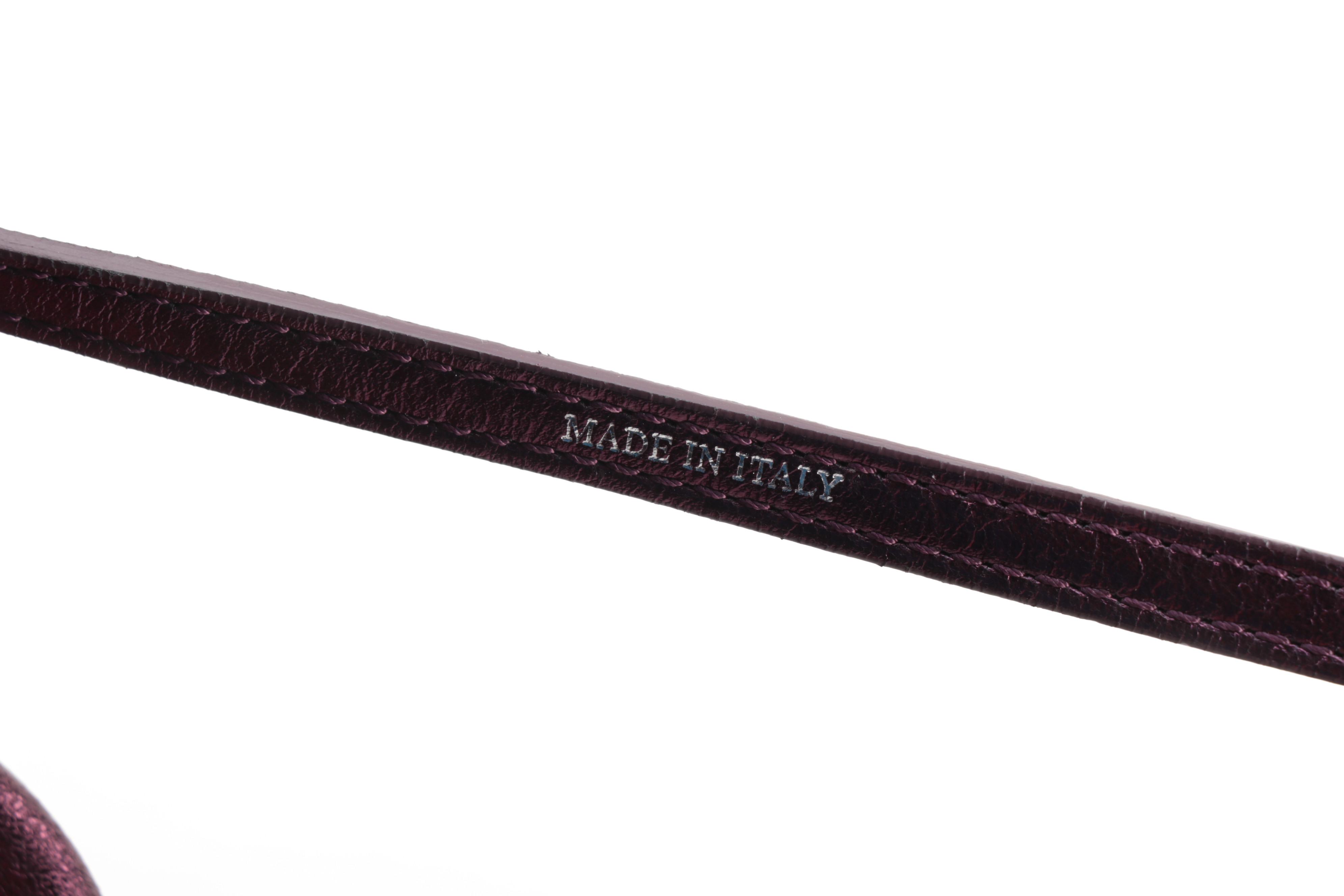 Tiffany & Co. Grand Reversible Tote in Metallic Leather and Suede with Pouch