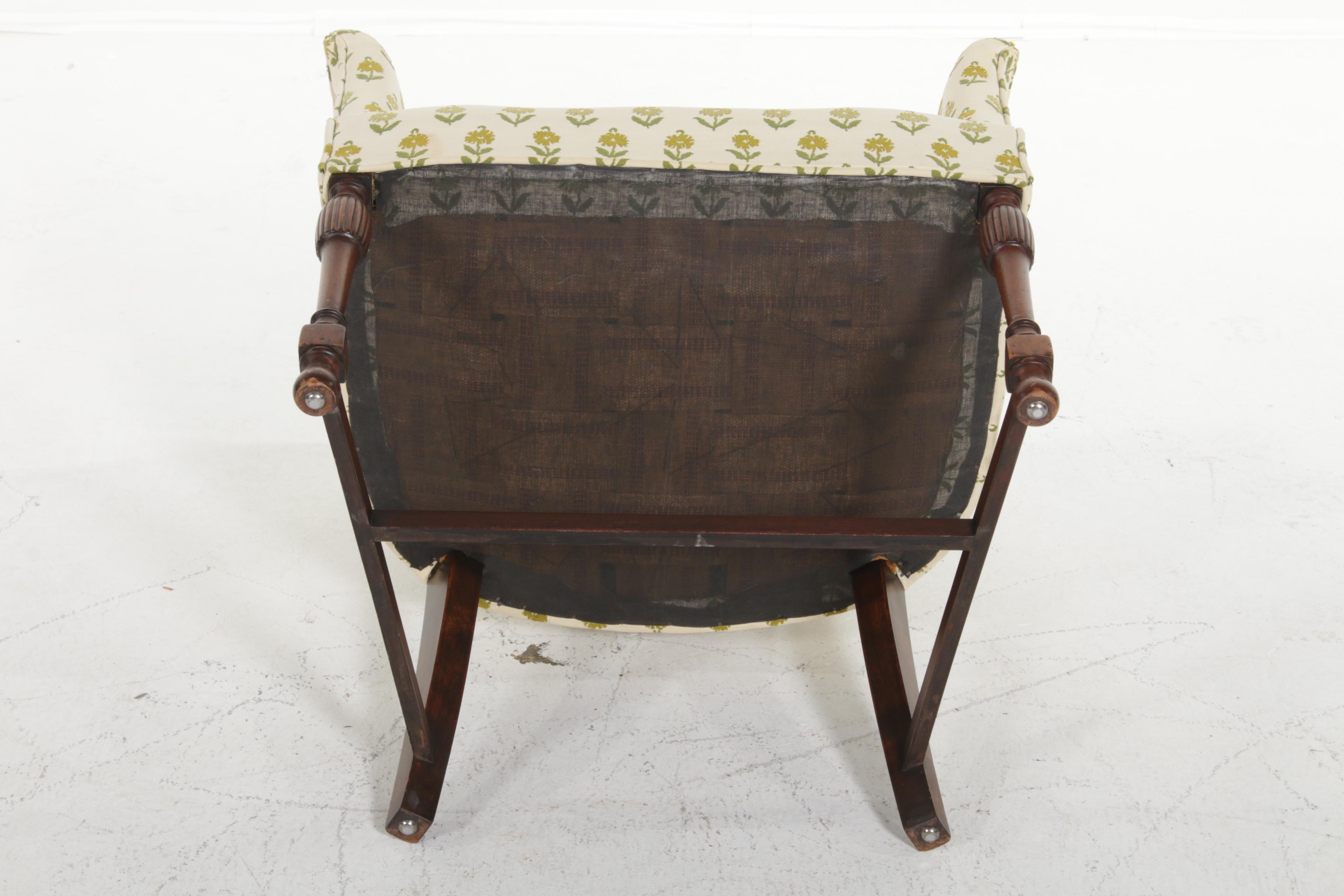 Sheraton Style Club Chair, Mid to Late 20th Century