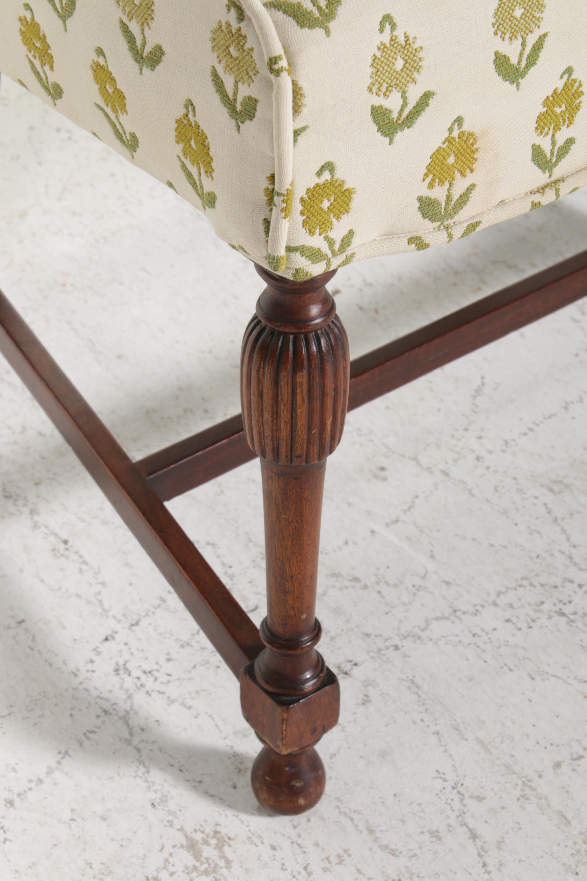 Sheraton Style Club Chair, Mid to Late 20th Century