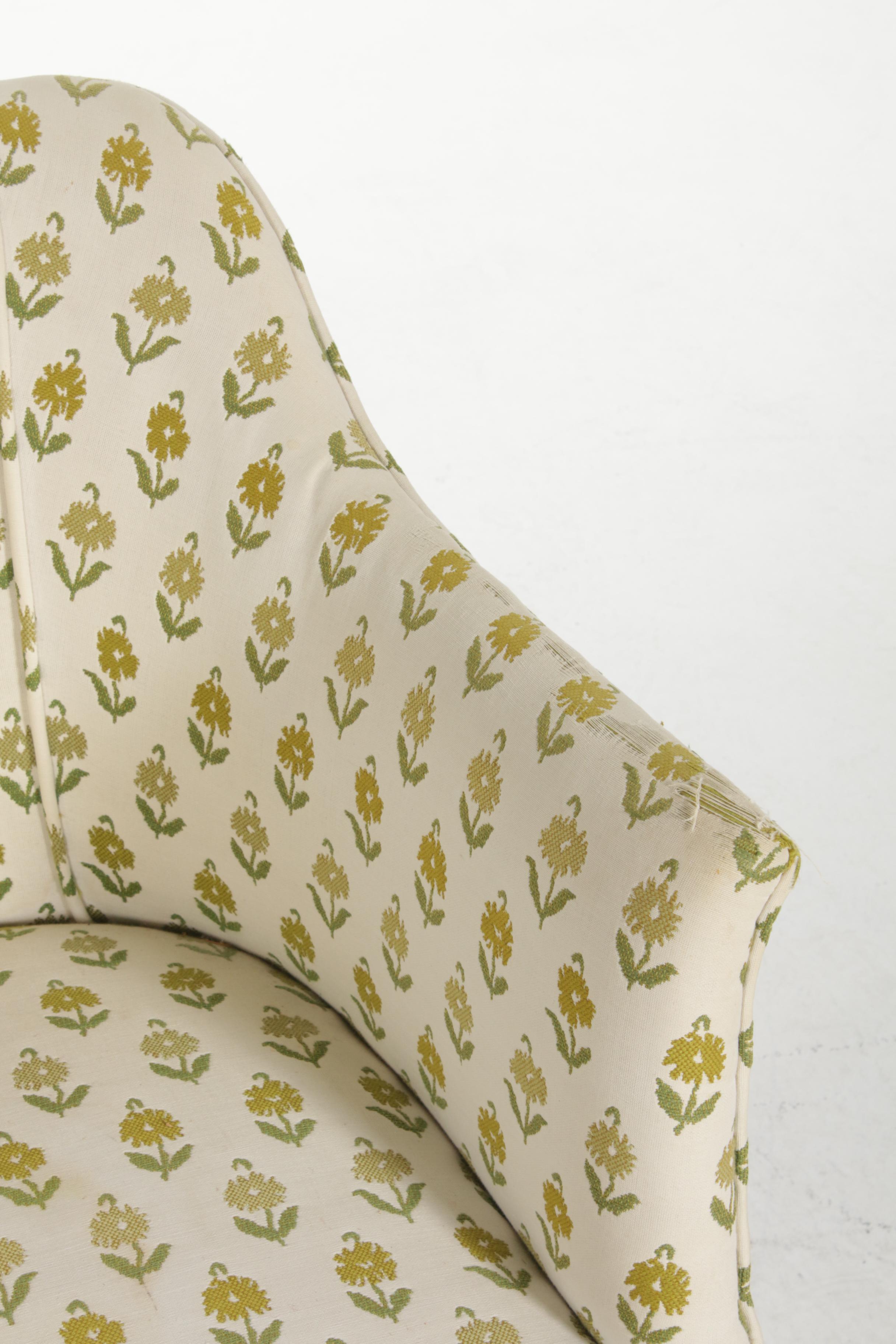 Sheraton Style Club Chair, Mid to Late 20th Century