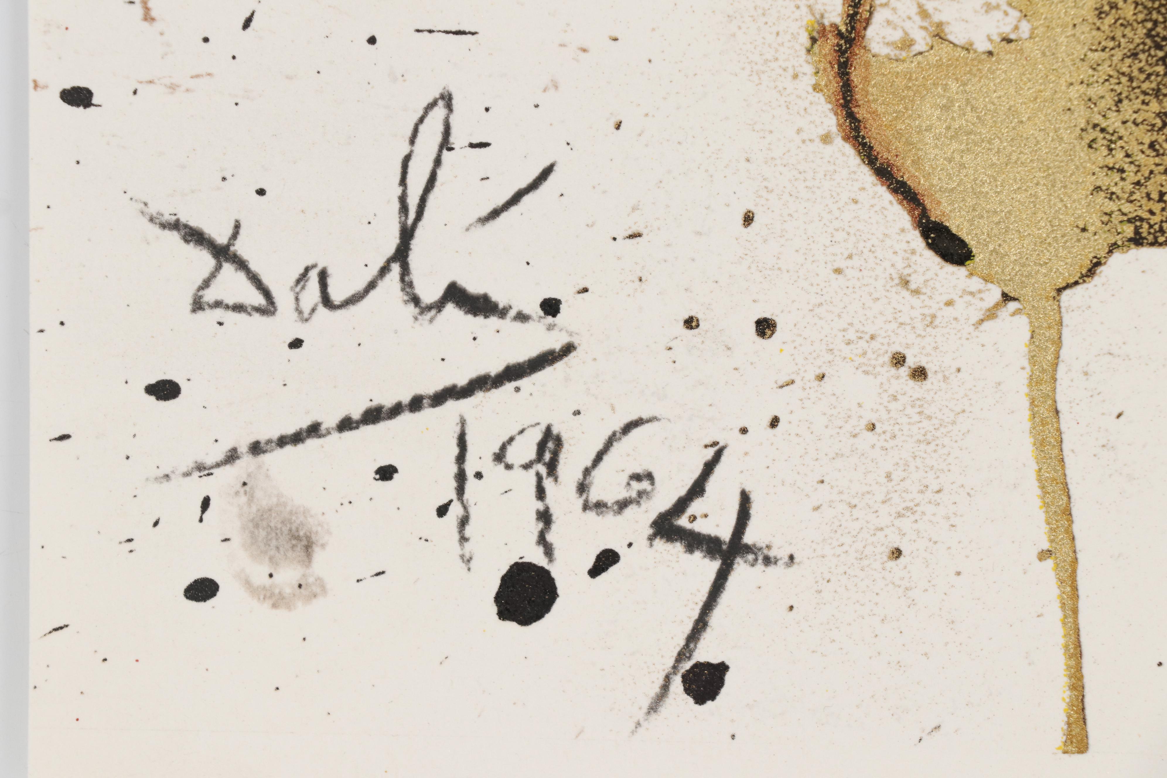 Salvador Dali Lithograph from "Biblia Sacra", 1969