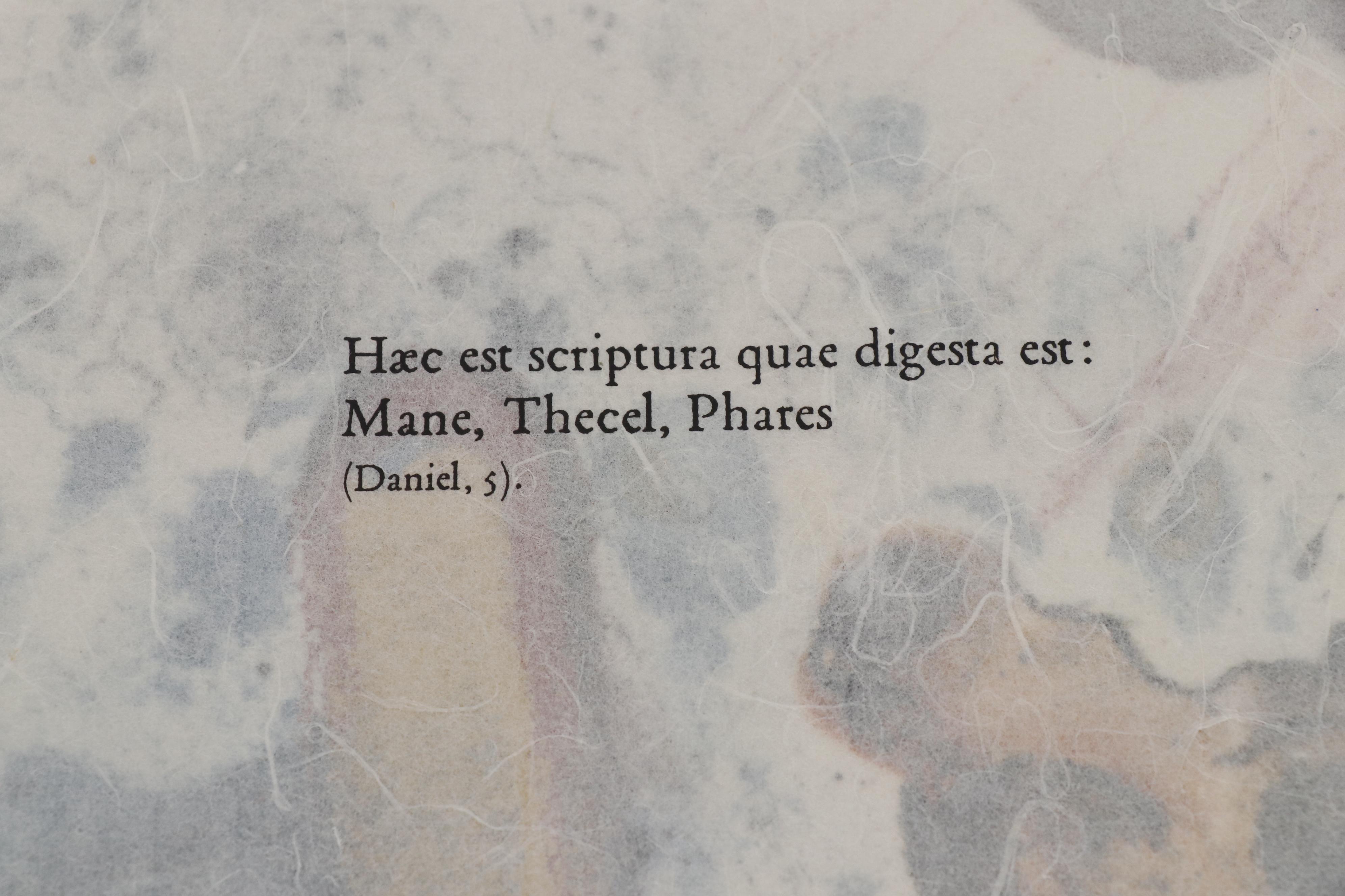 Salvador Dali Lithograph from "Biblia Sacra", 1969