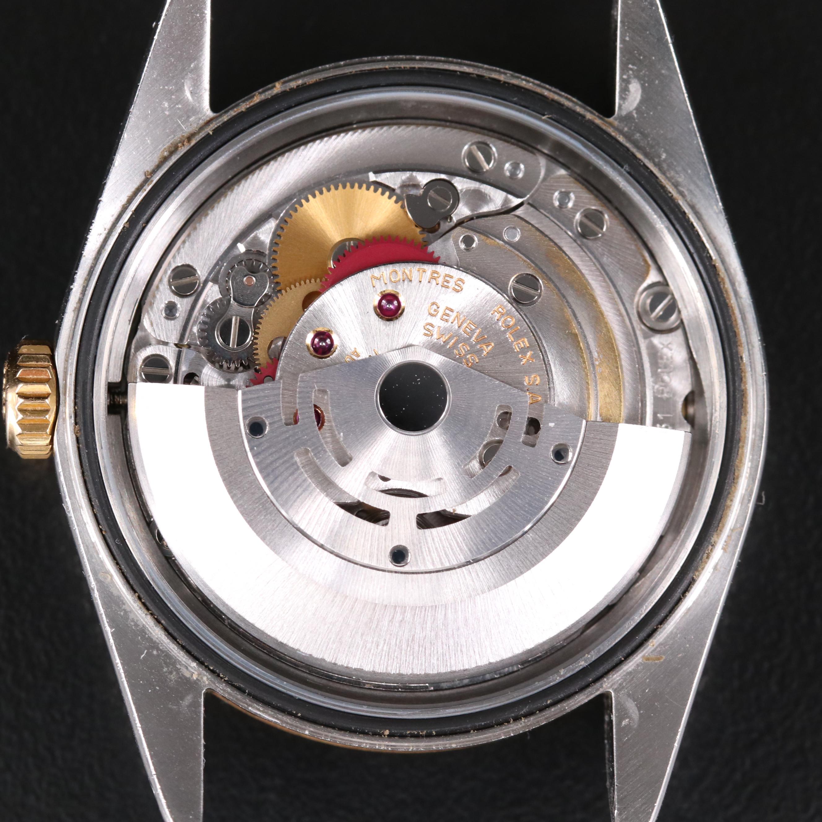 Rolex Datejust 18K Gold and Stainless Steel Automatic Watch, 1989