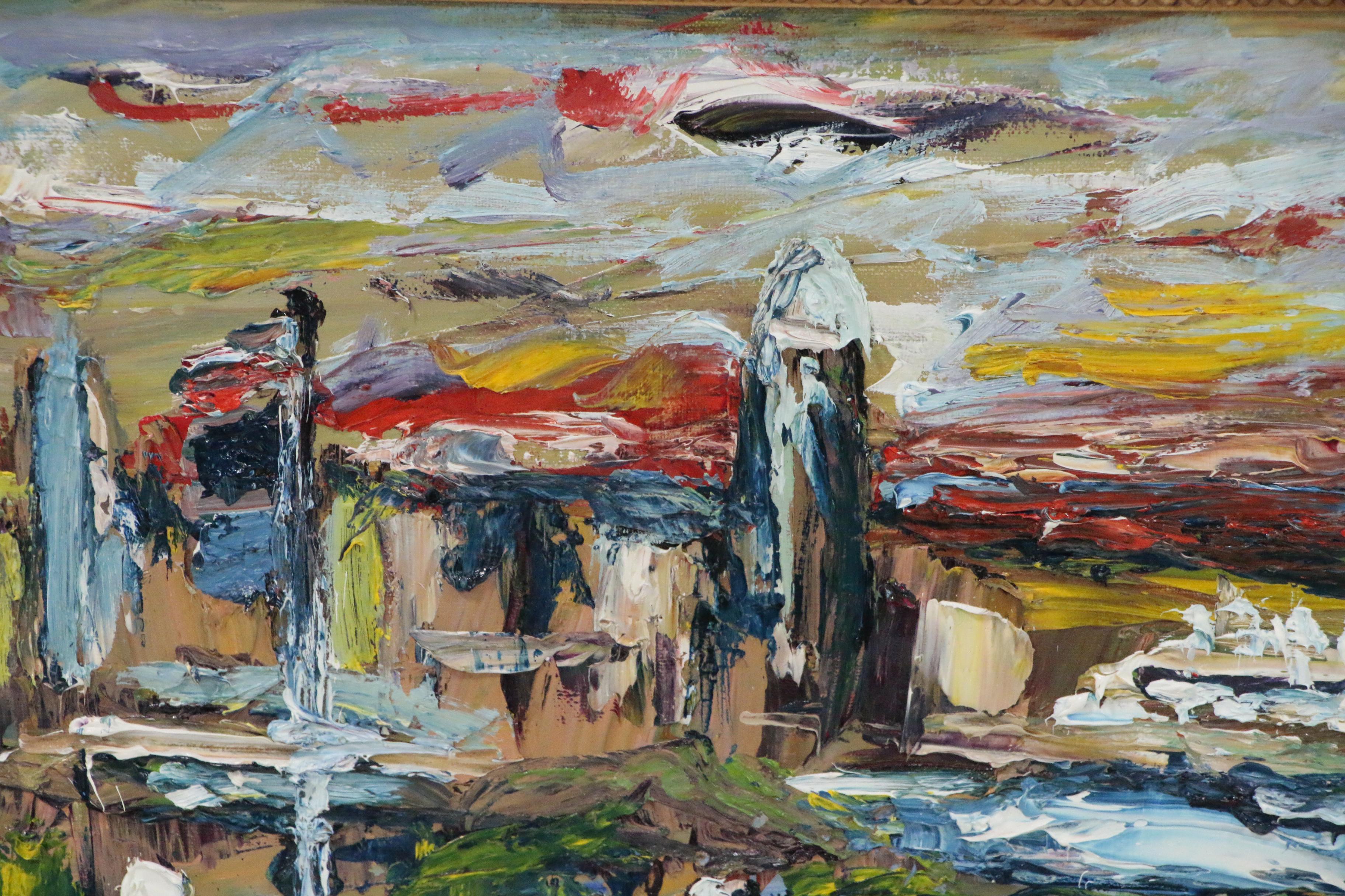 Steve Nassano Oil Painting "View from Devou Park"