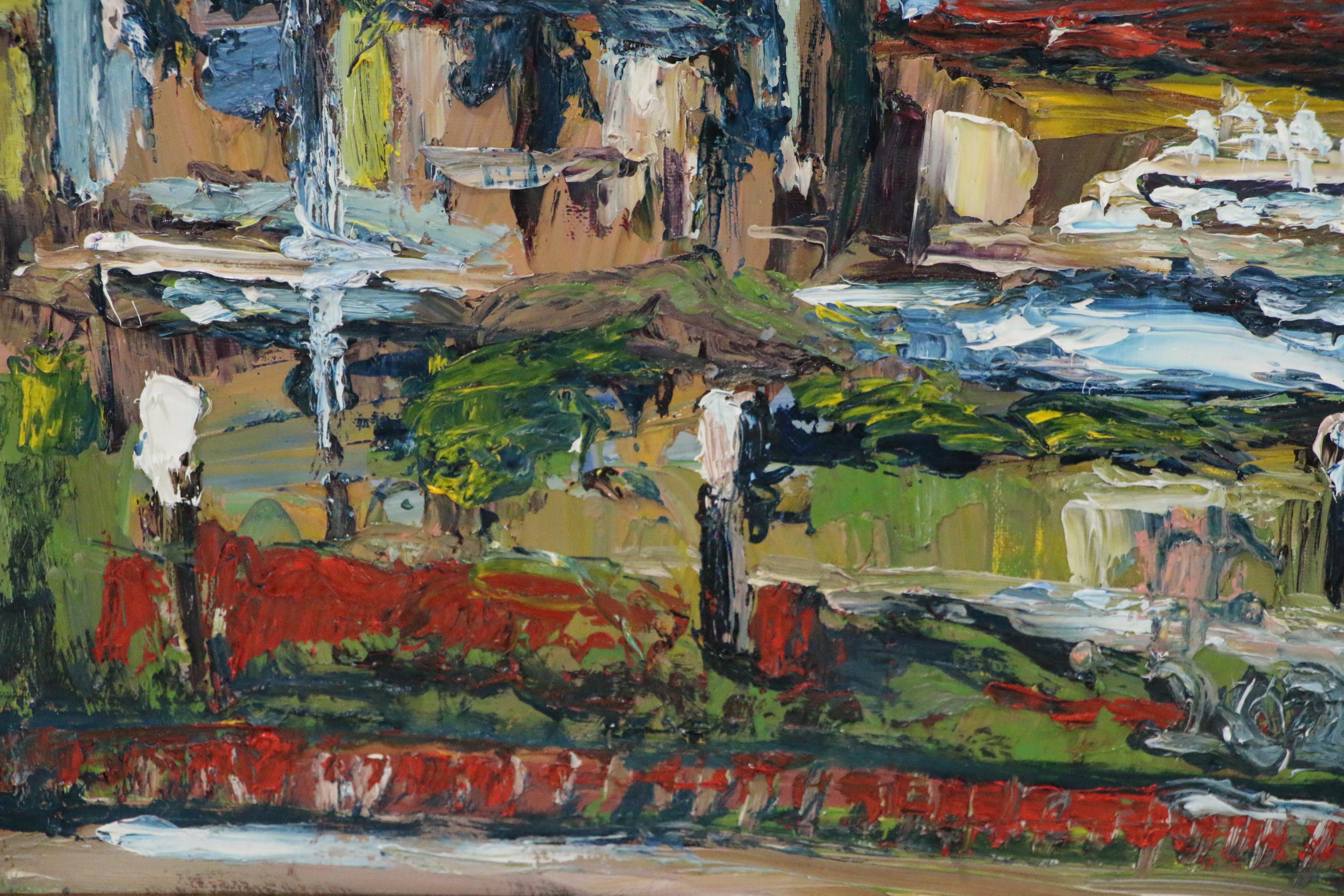 Steve Nassano Oil Painting "View from Devou Park"