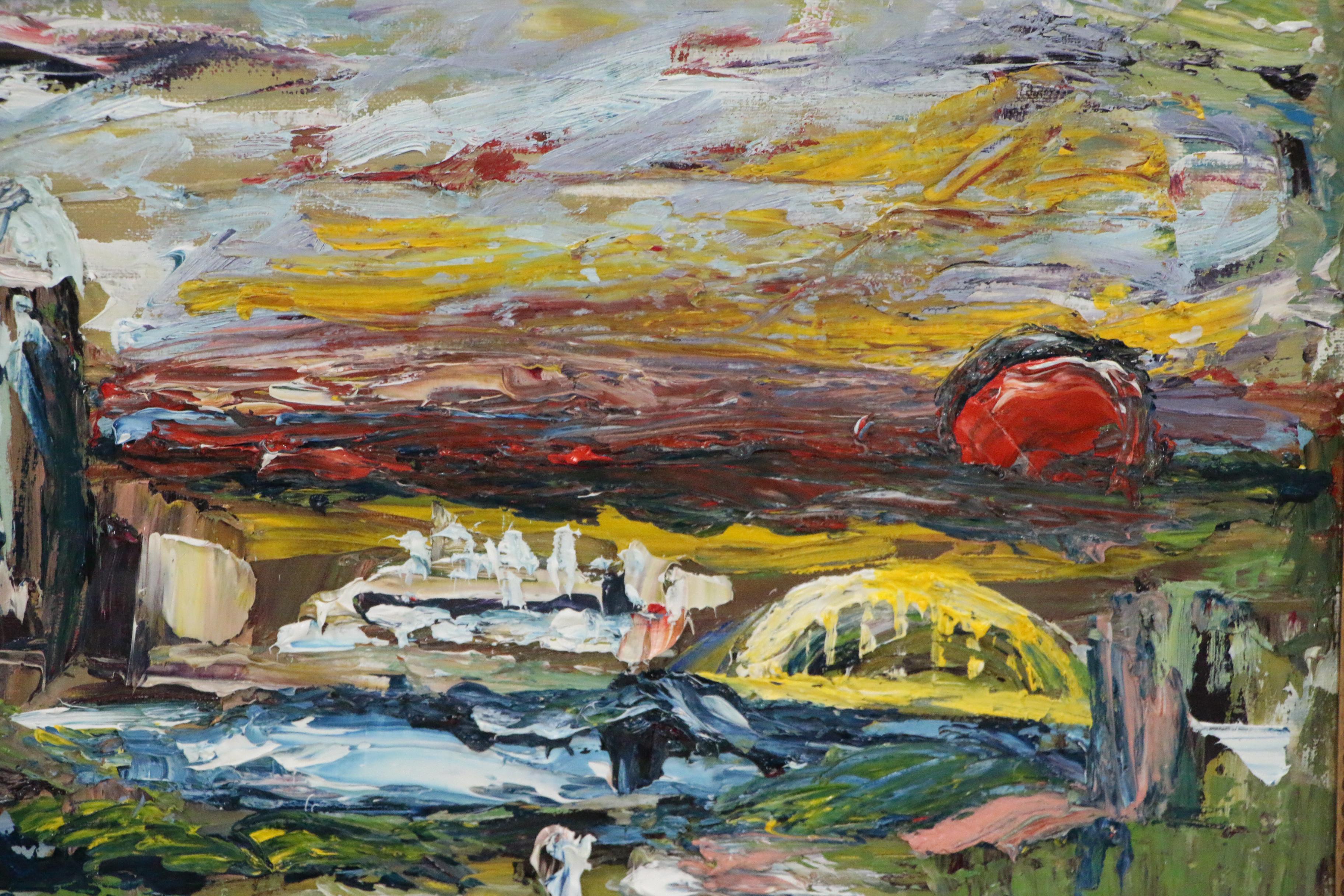 Steve Nassano Oil Painting "View from Devou Park"