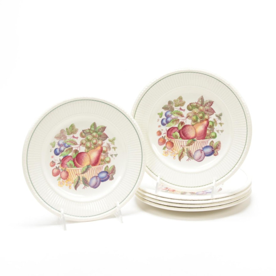 Set of Six Wedgwood "Wentworth" Salad Plates, 20th Century