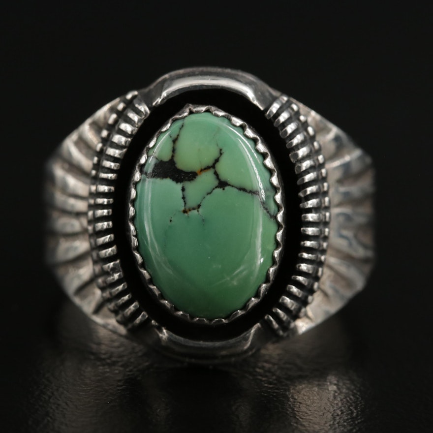 Sterling Silver Turquoise Ring